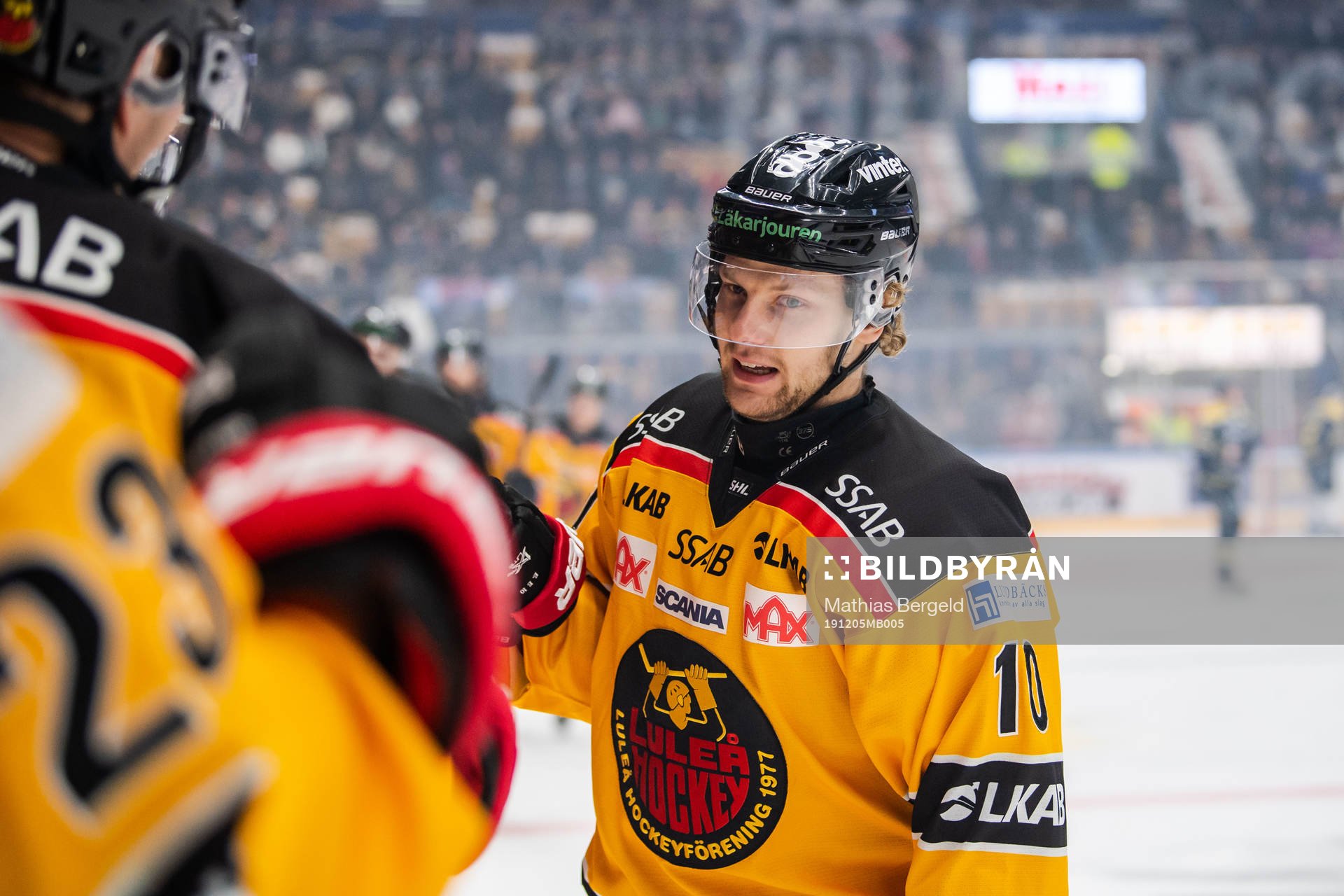 Luleås Einar Emanuelsson jublar