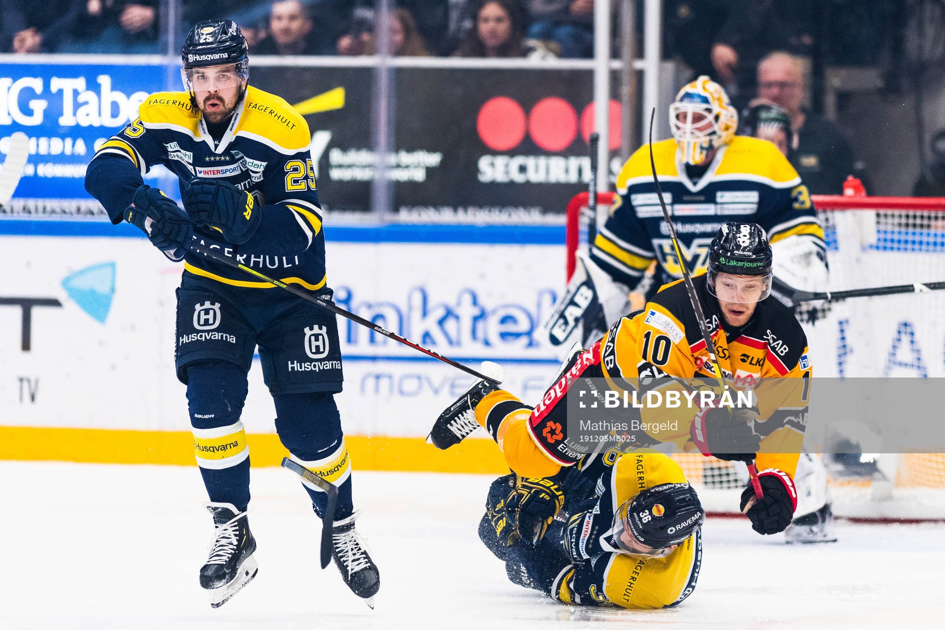 s Axel Holmström och Anthony Camara