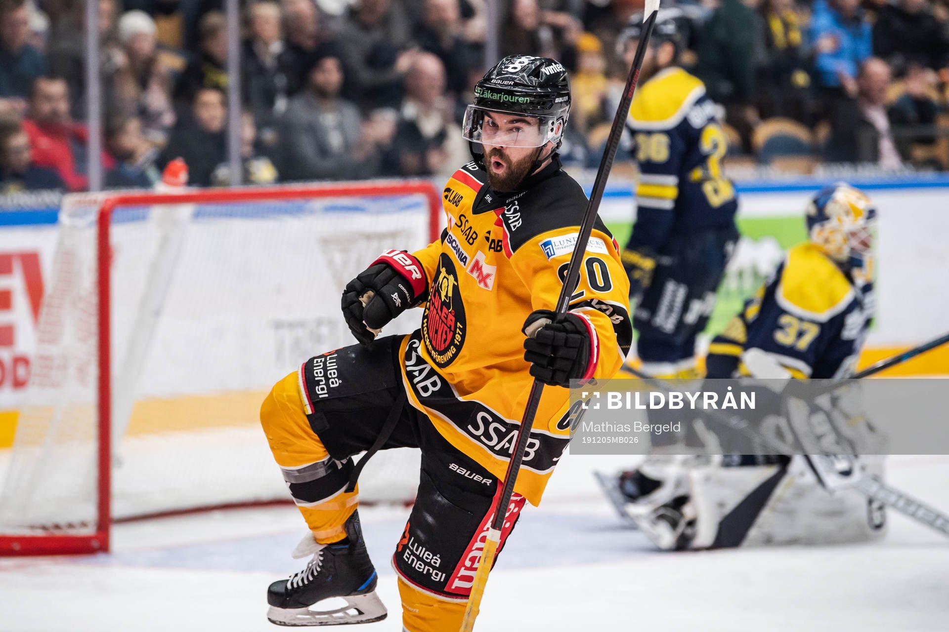 Luleås Jack Connolly jublar
