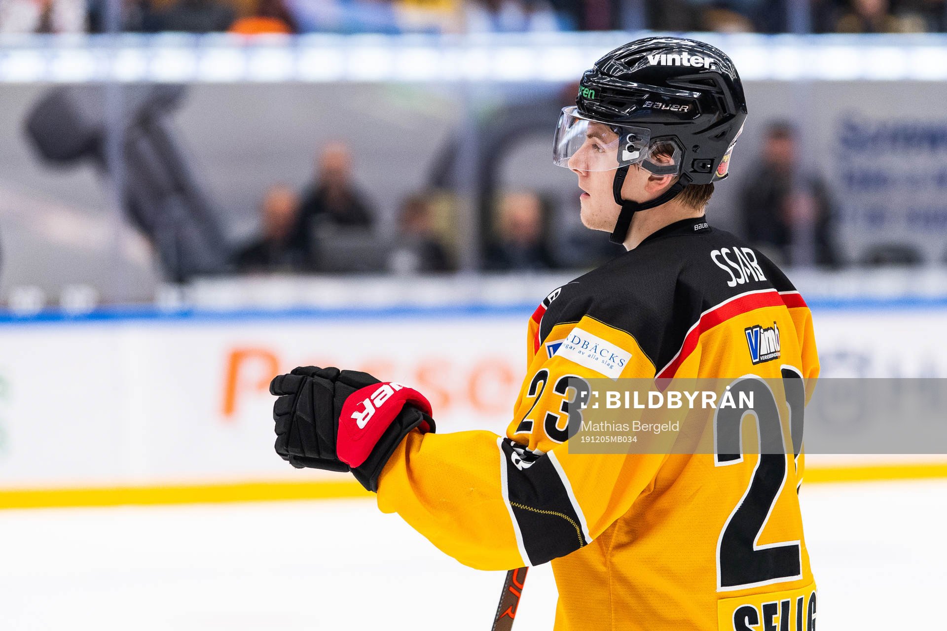 Luleås Jesper Sellgren jublar