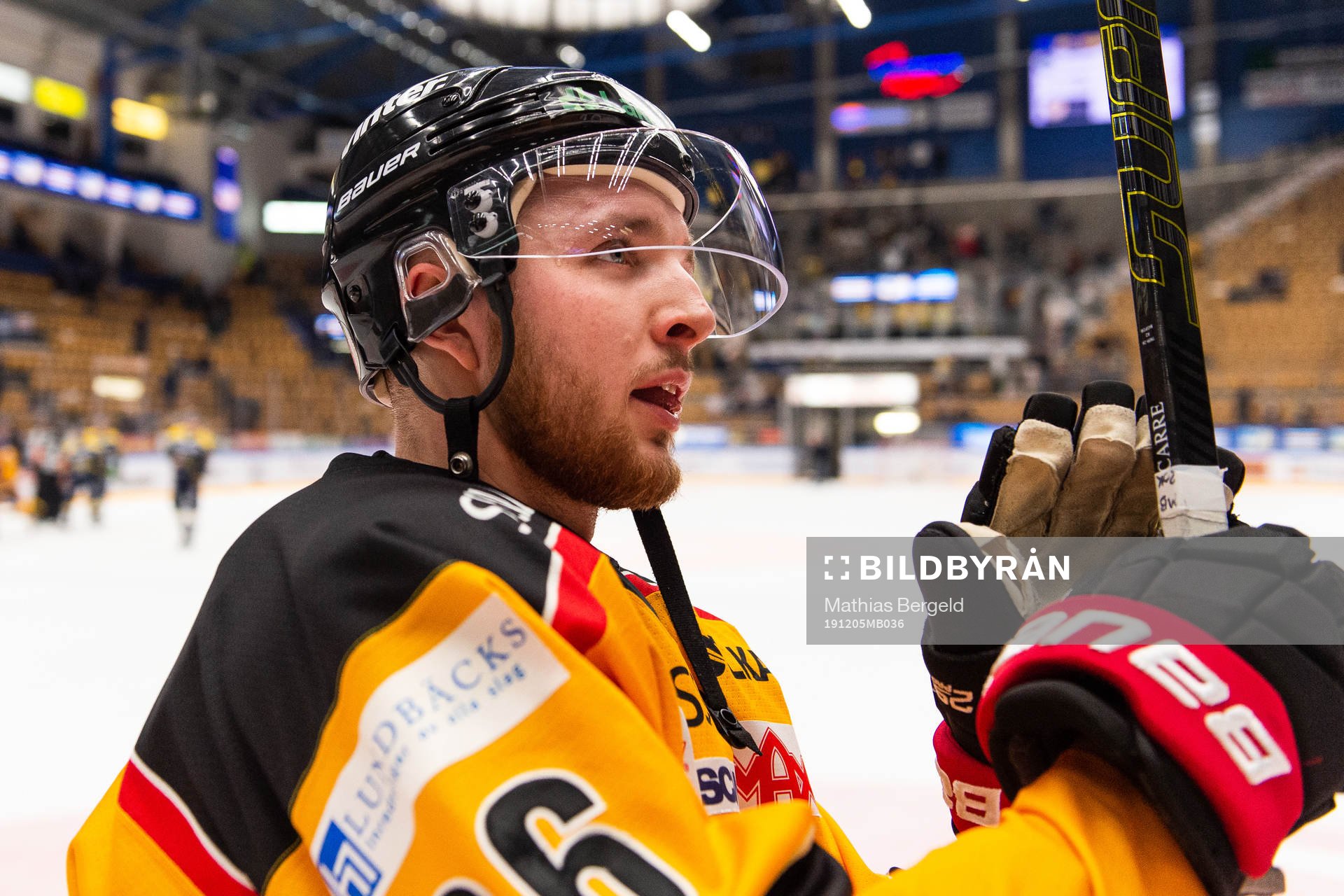 Luleås Robin Kovacs jublar