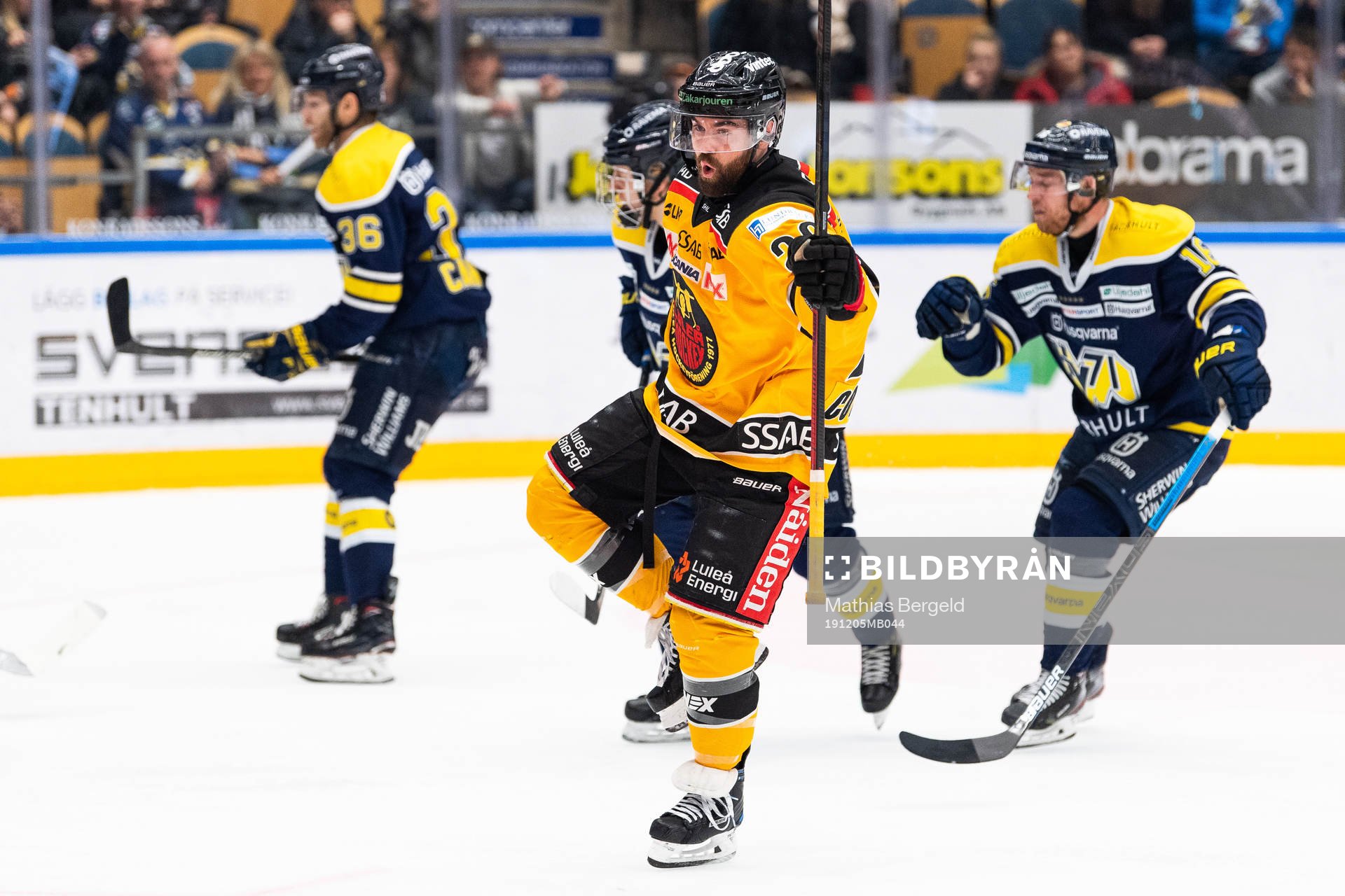 Luleås Jack Connolly jublar