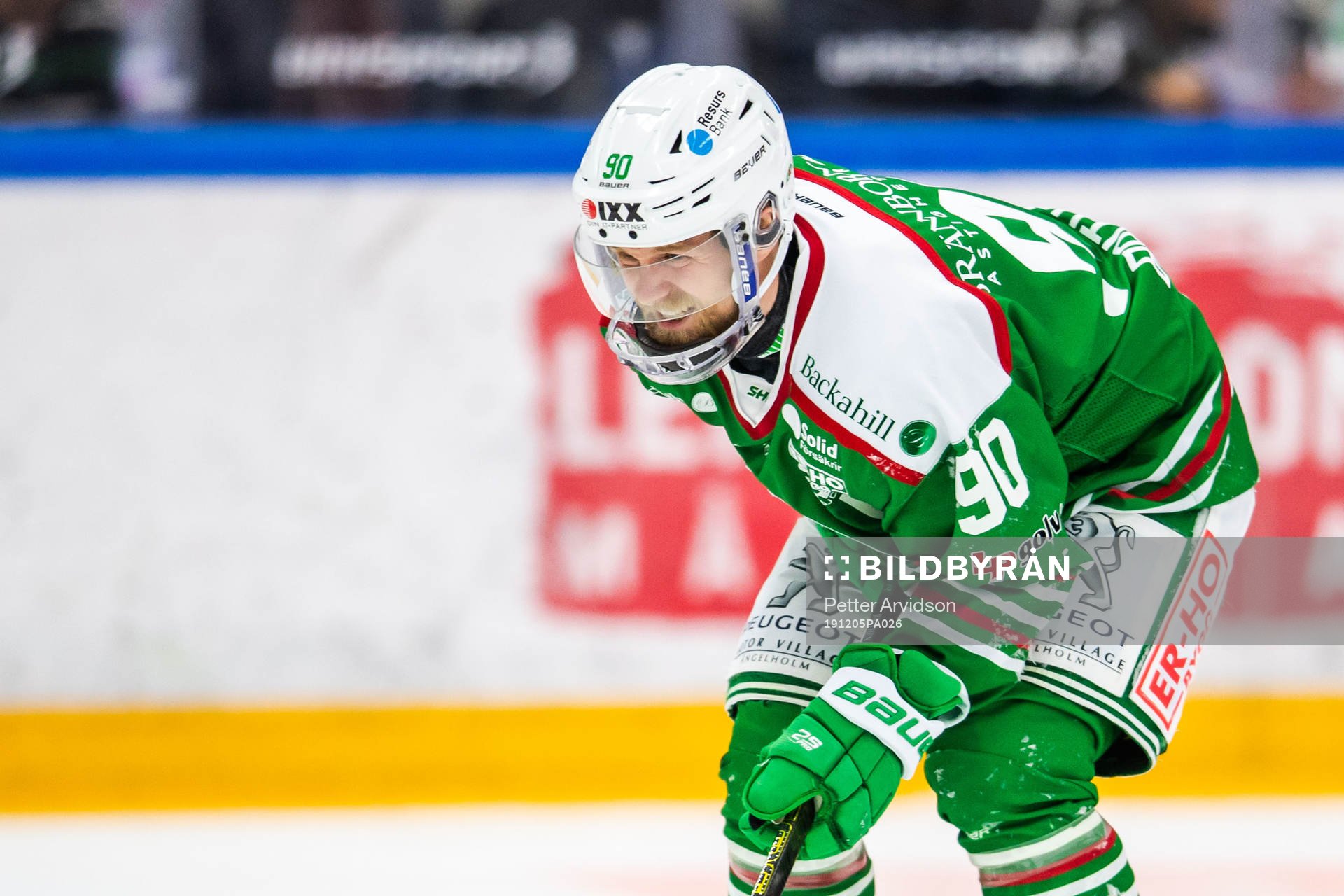 Rögles Ted Brithén har ont