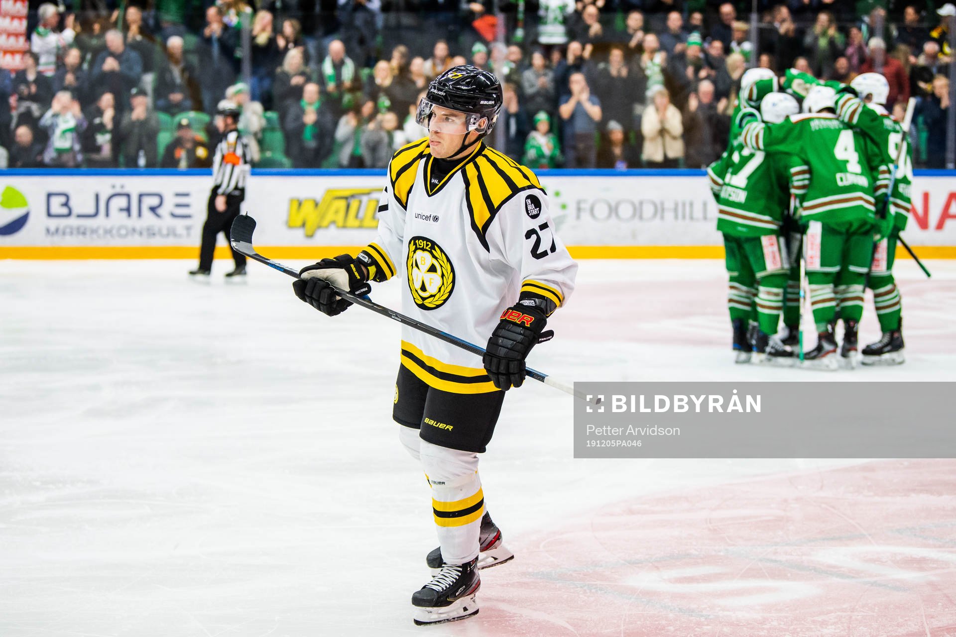 Brynäs Emil Forslund deppar