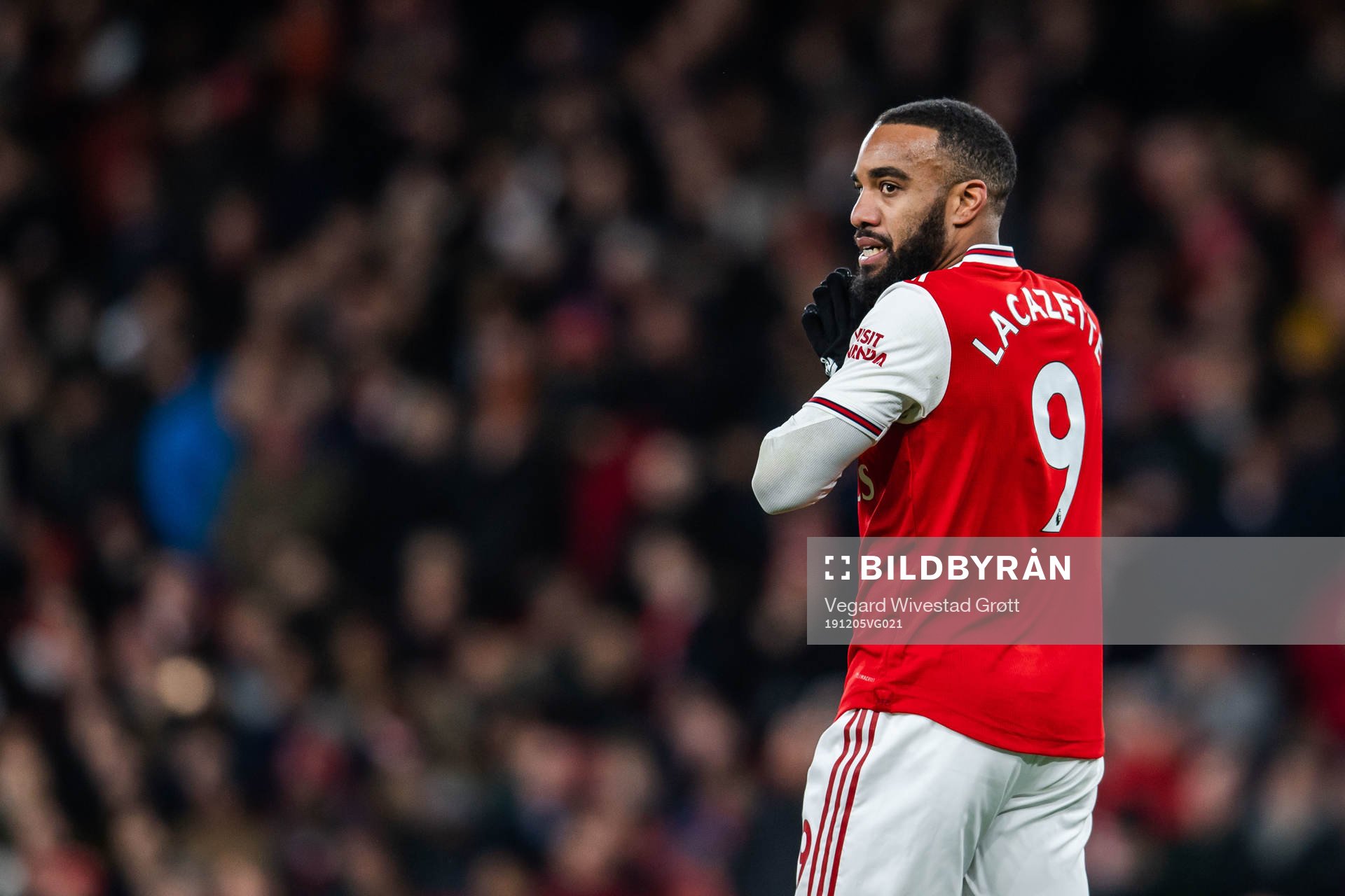 Alexandre Lacazette of Arsenal