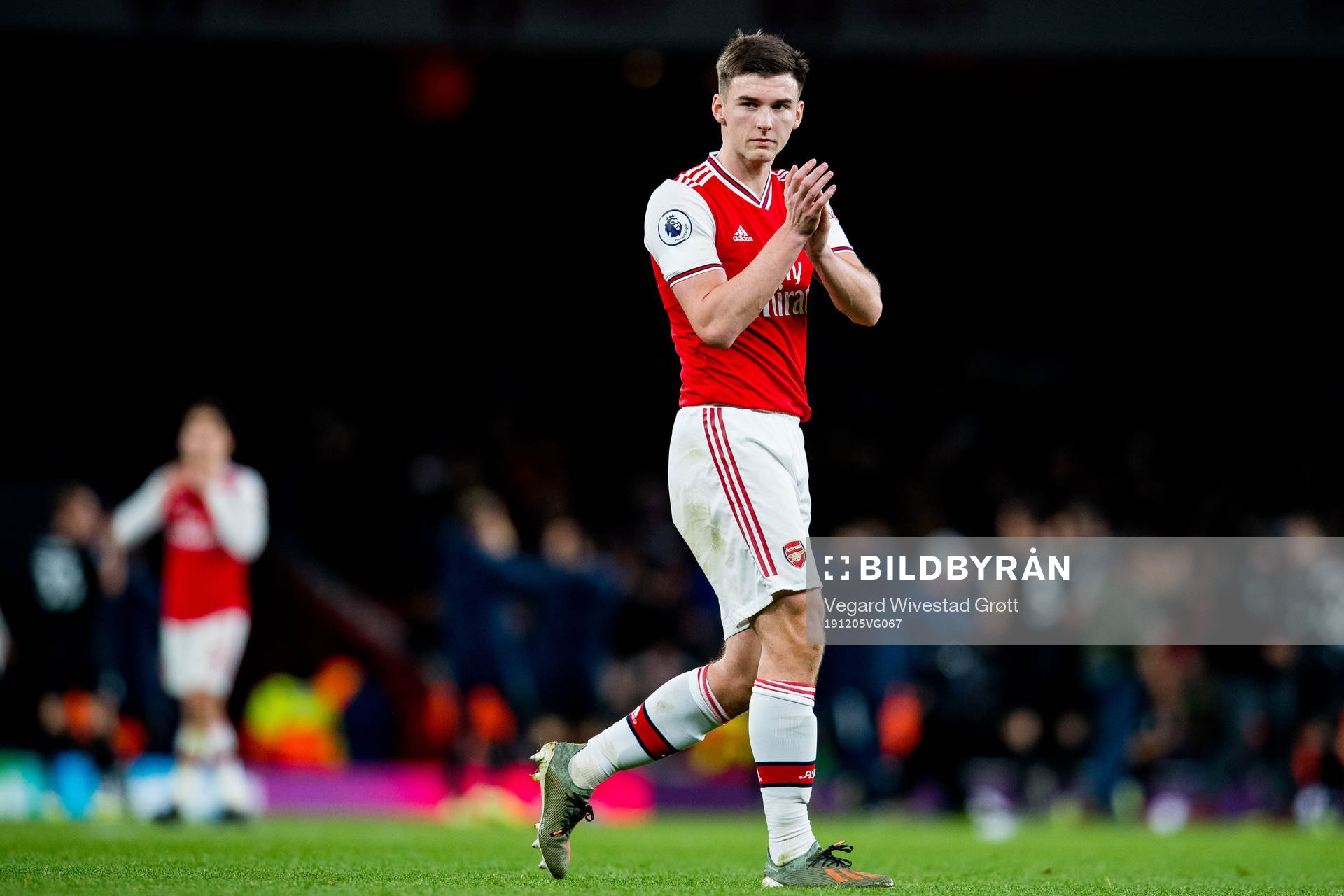 Kieran Tierney of Arsenal