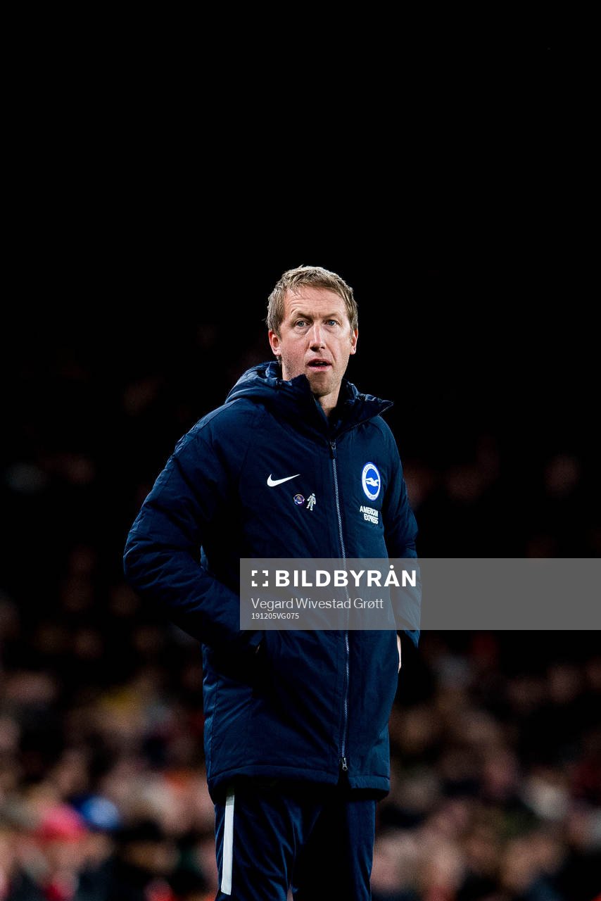 Graham Potter, manager of Brighton