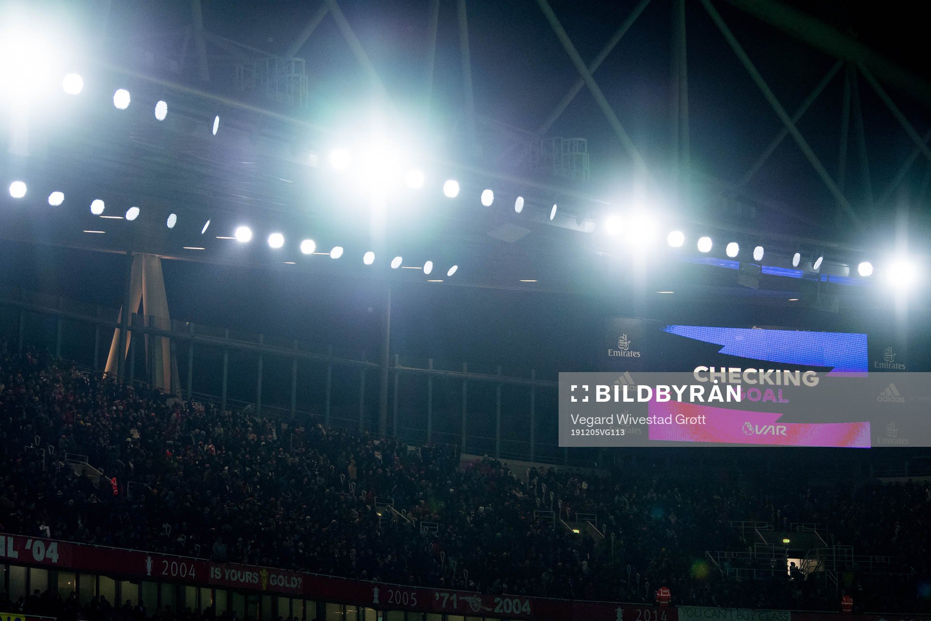 The 2-1 goal is VAR-reviewed