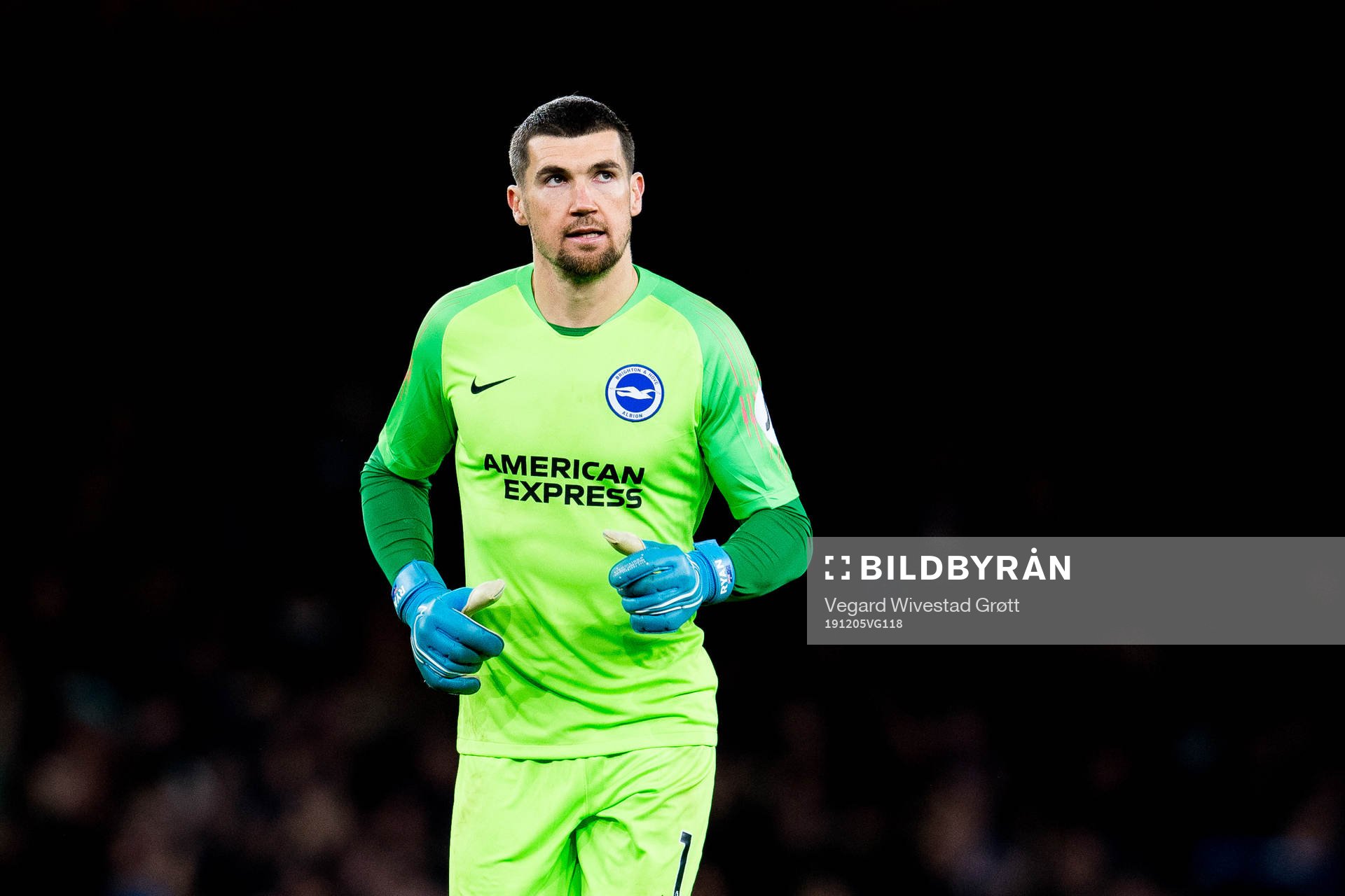 Goalkeeper Mathew Ryan of Brighton