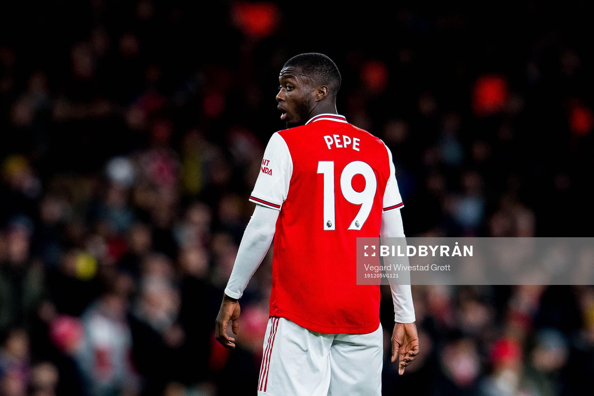 Nicolas Pépé of Arsenal