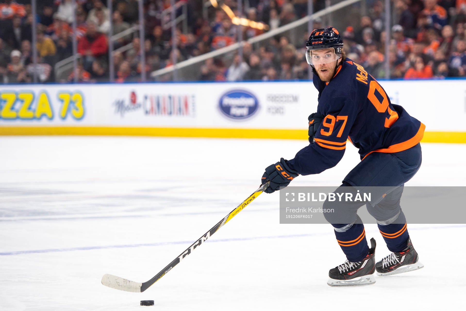 Connor McDavid of the Edmonton Oilers