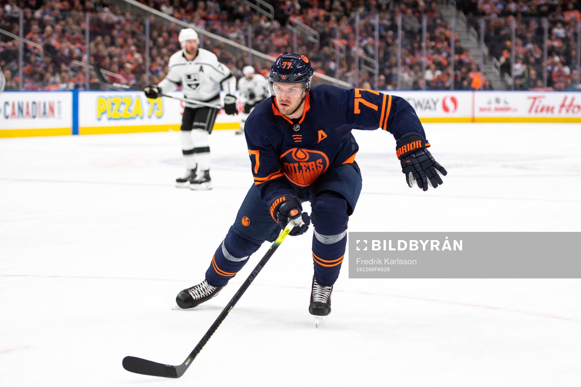 Oscar Klefbom of the Edmonton Oilers