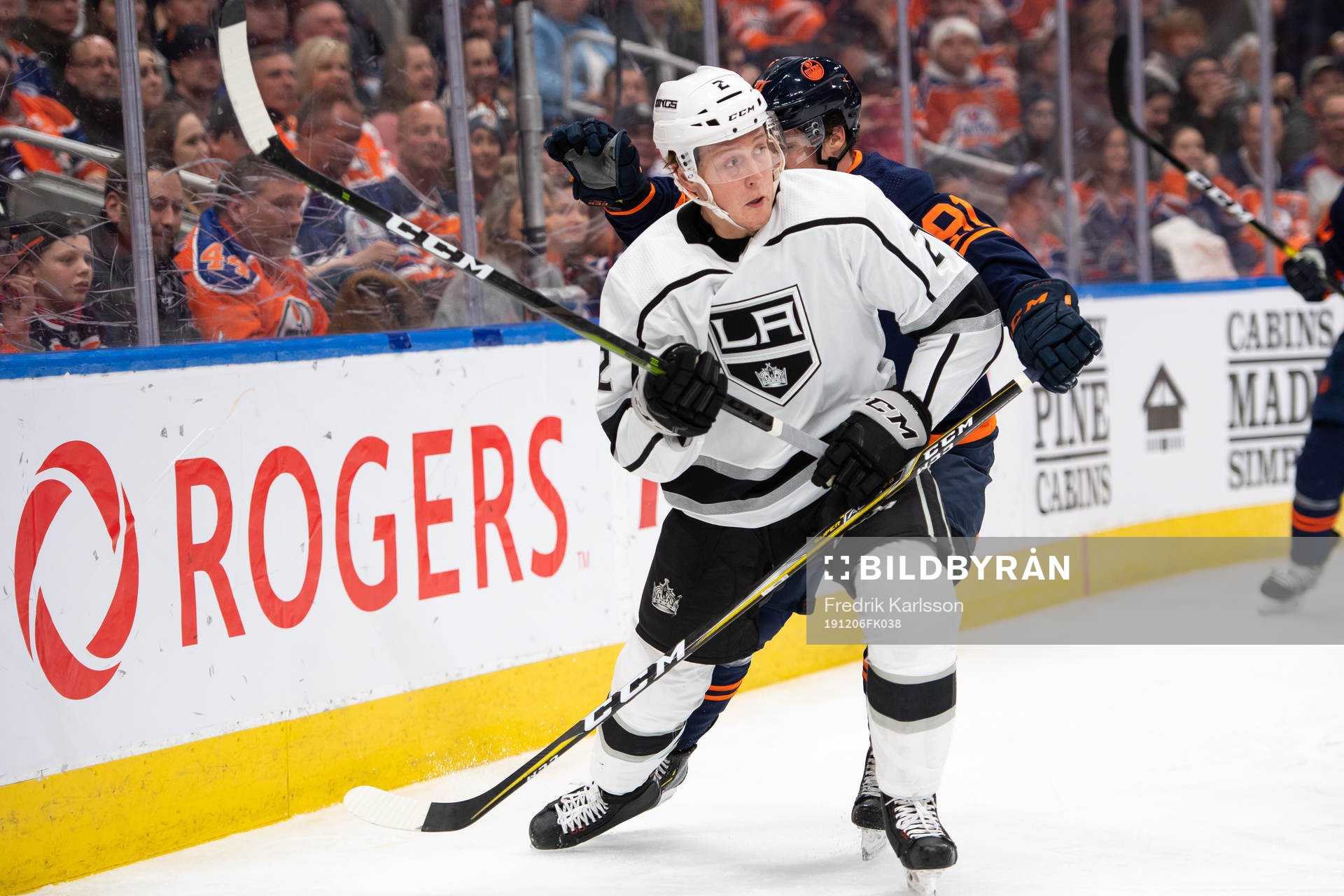 Paul LaDue of the Los Angeles Kings