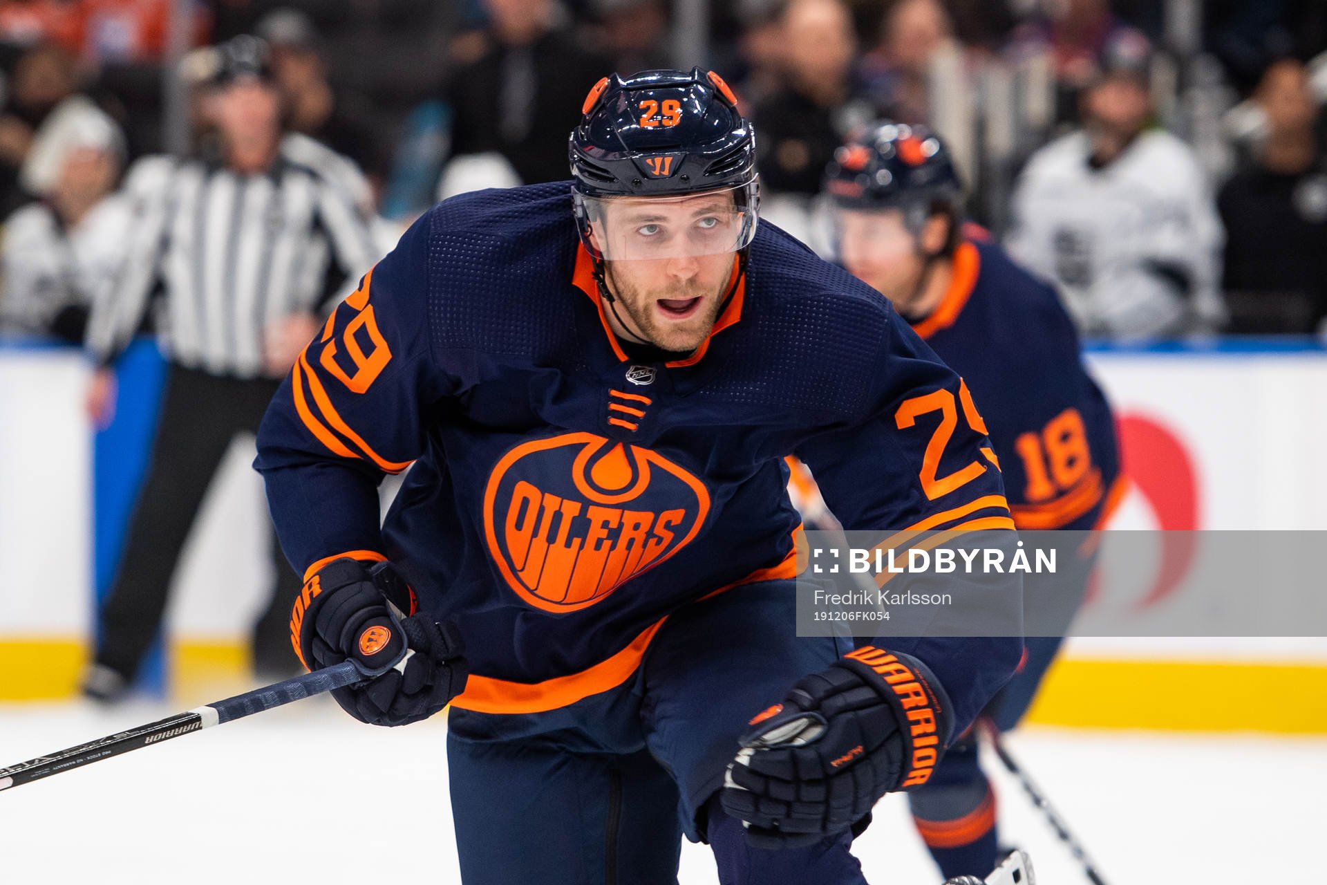 Leon Draisaitl of the Edmonton Oilers