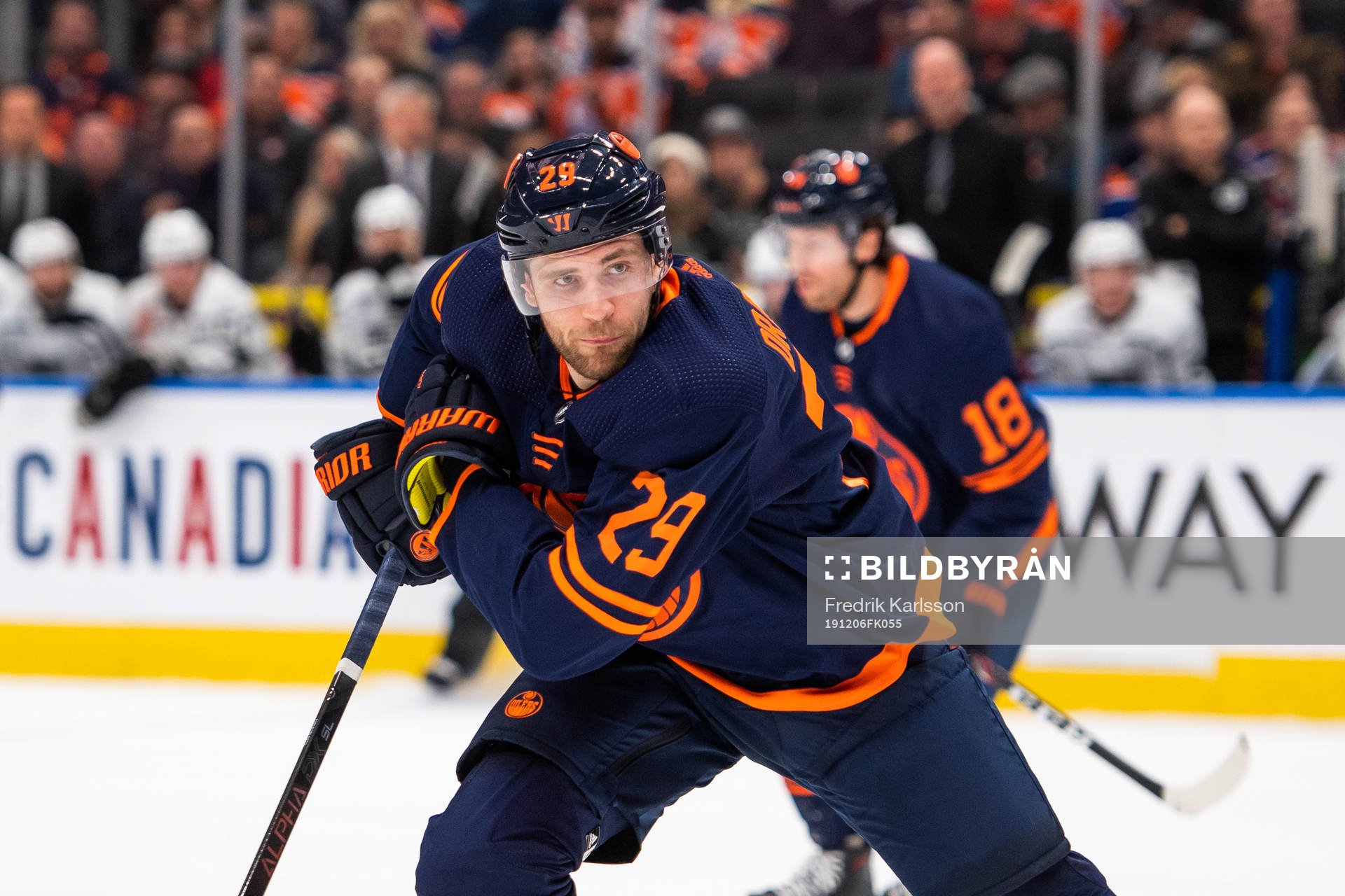 Leon Draisaitl of the Edmonton Oilers
