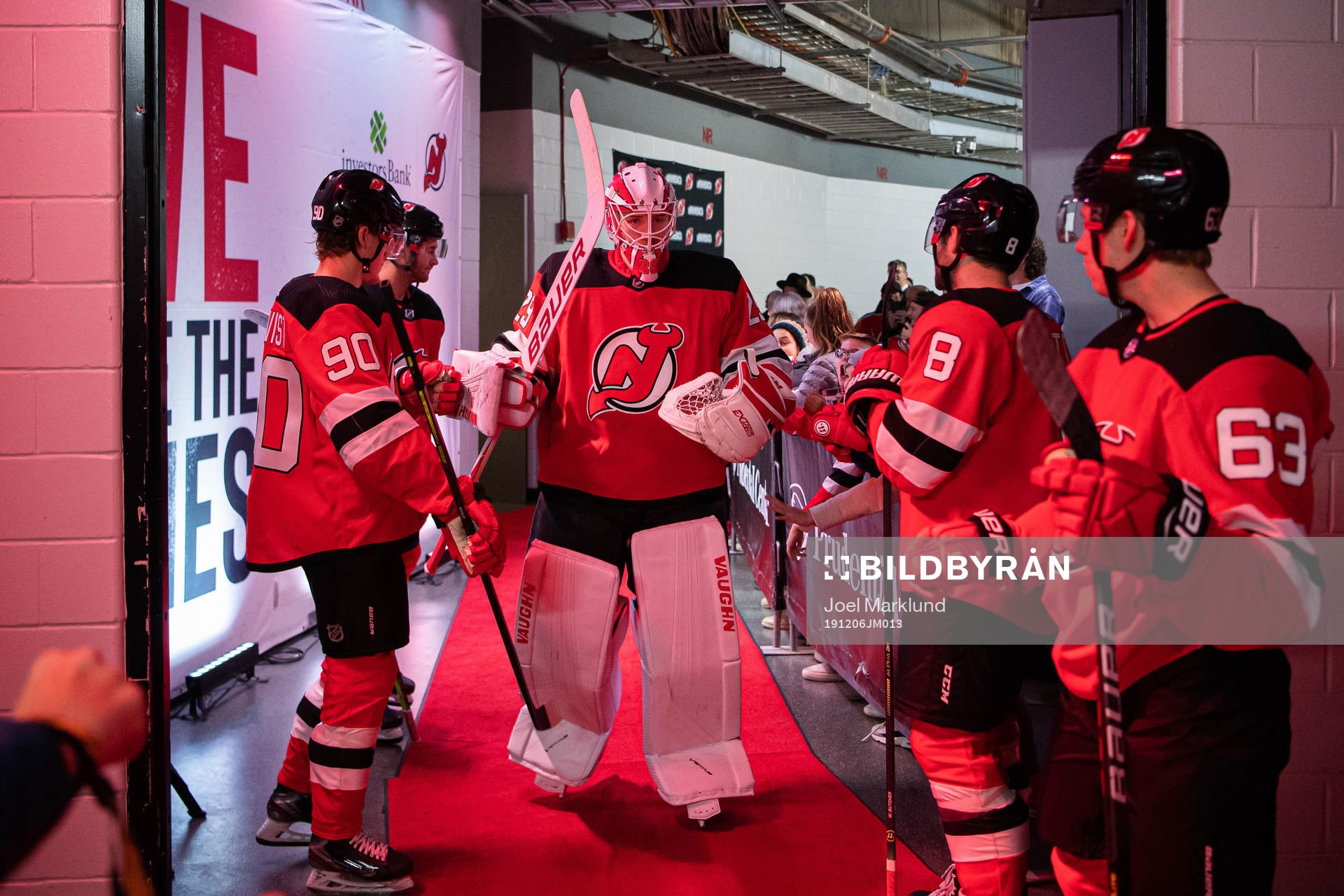 New Jersey Devils goaltender Mackenzie Blackwood