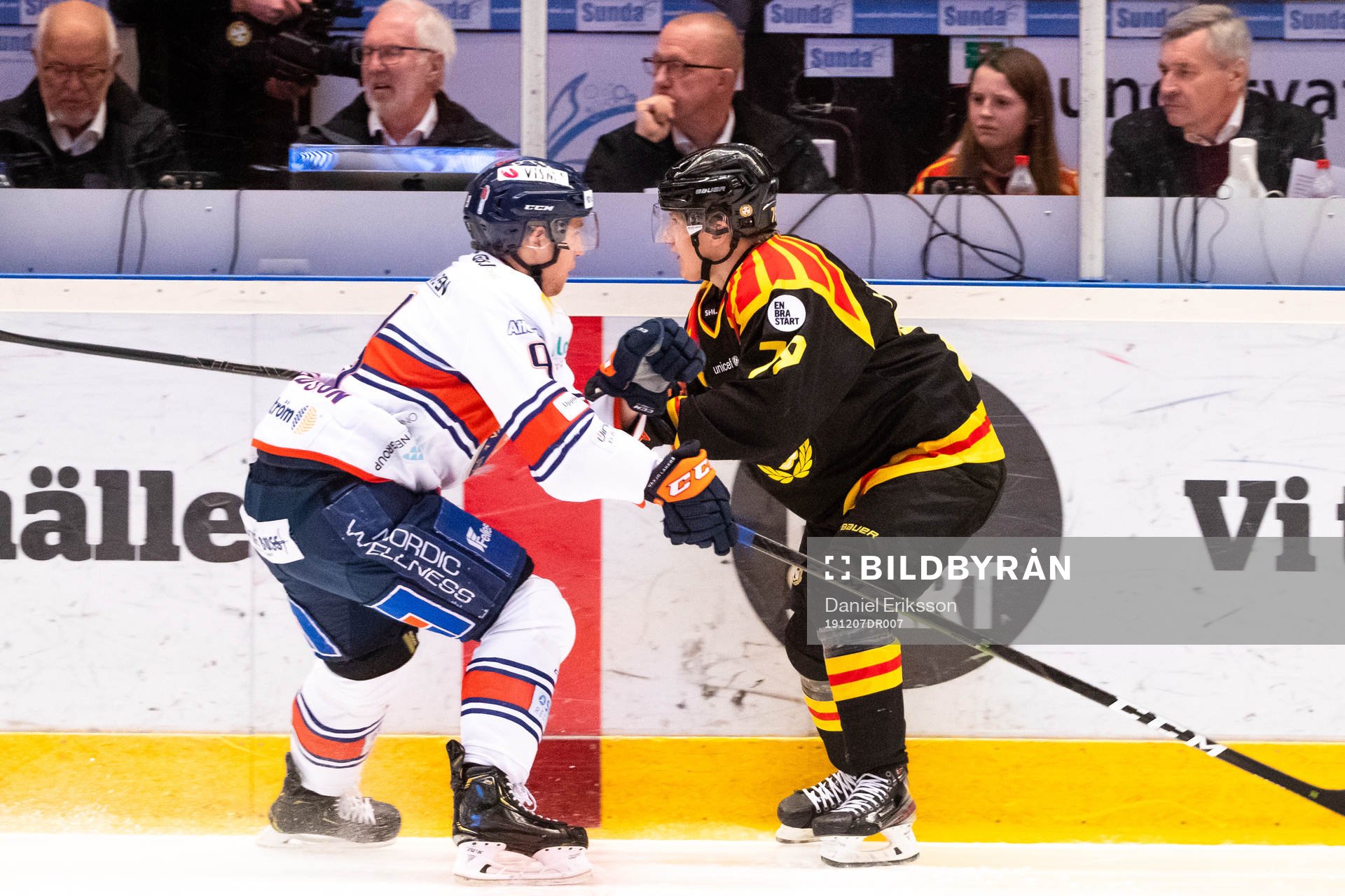 Växjös Marcus Davidsson och Brynäs Daniel Mannberg
