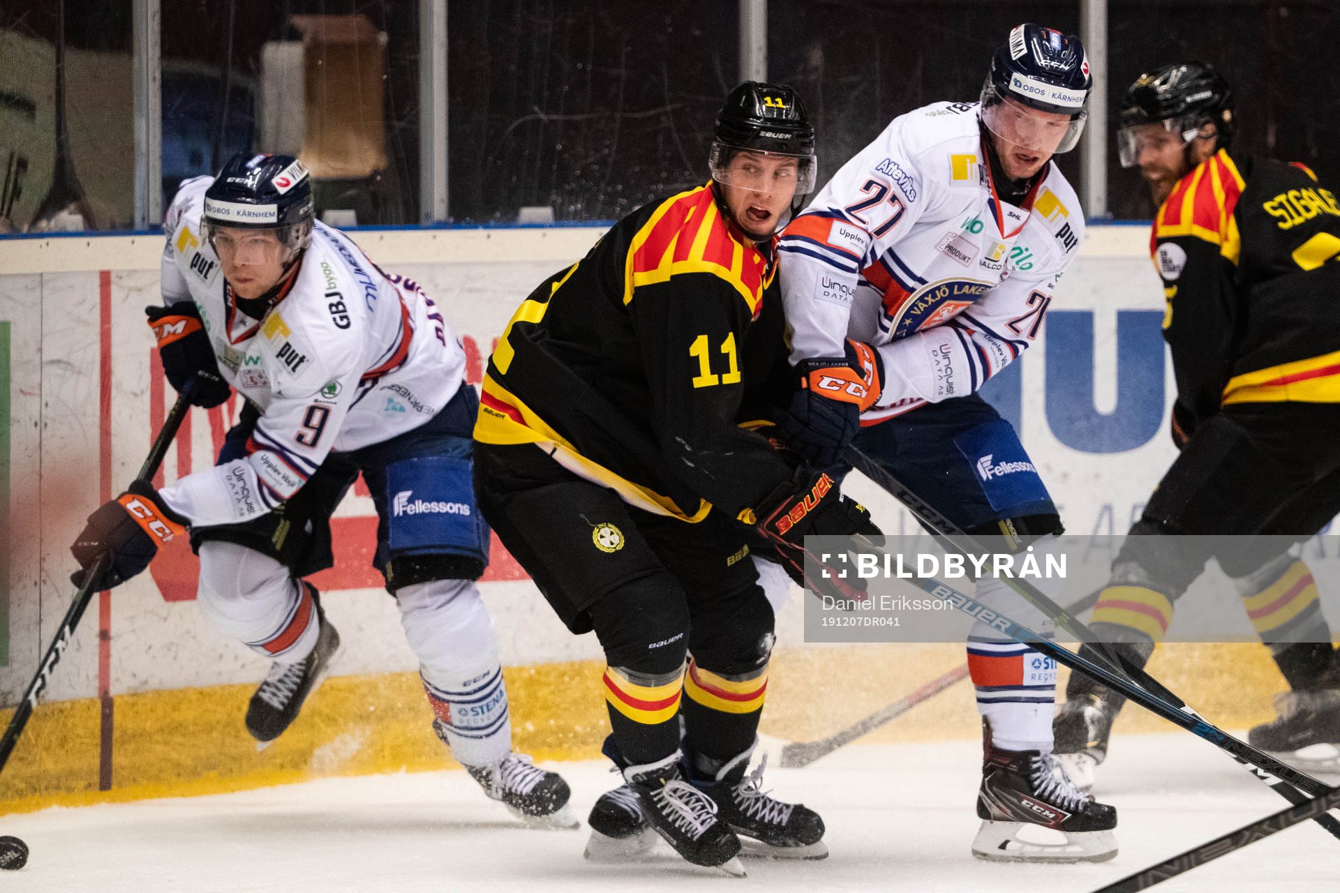 Växjös Marcus Davidsson och Brynäs Josef Ingman   och