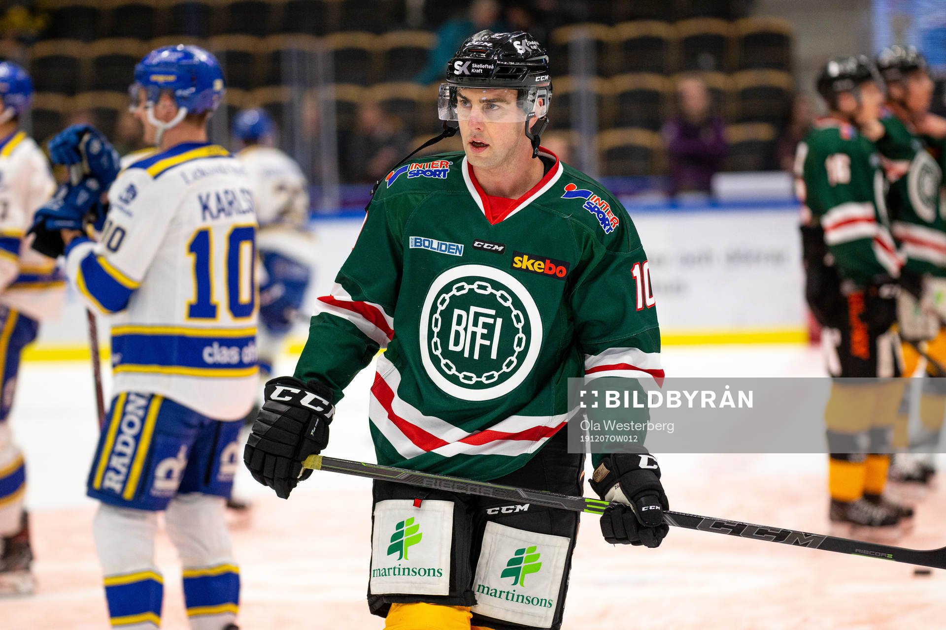 Skellefteås Joakim Lindström i Bolidens matchtröja