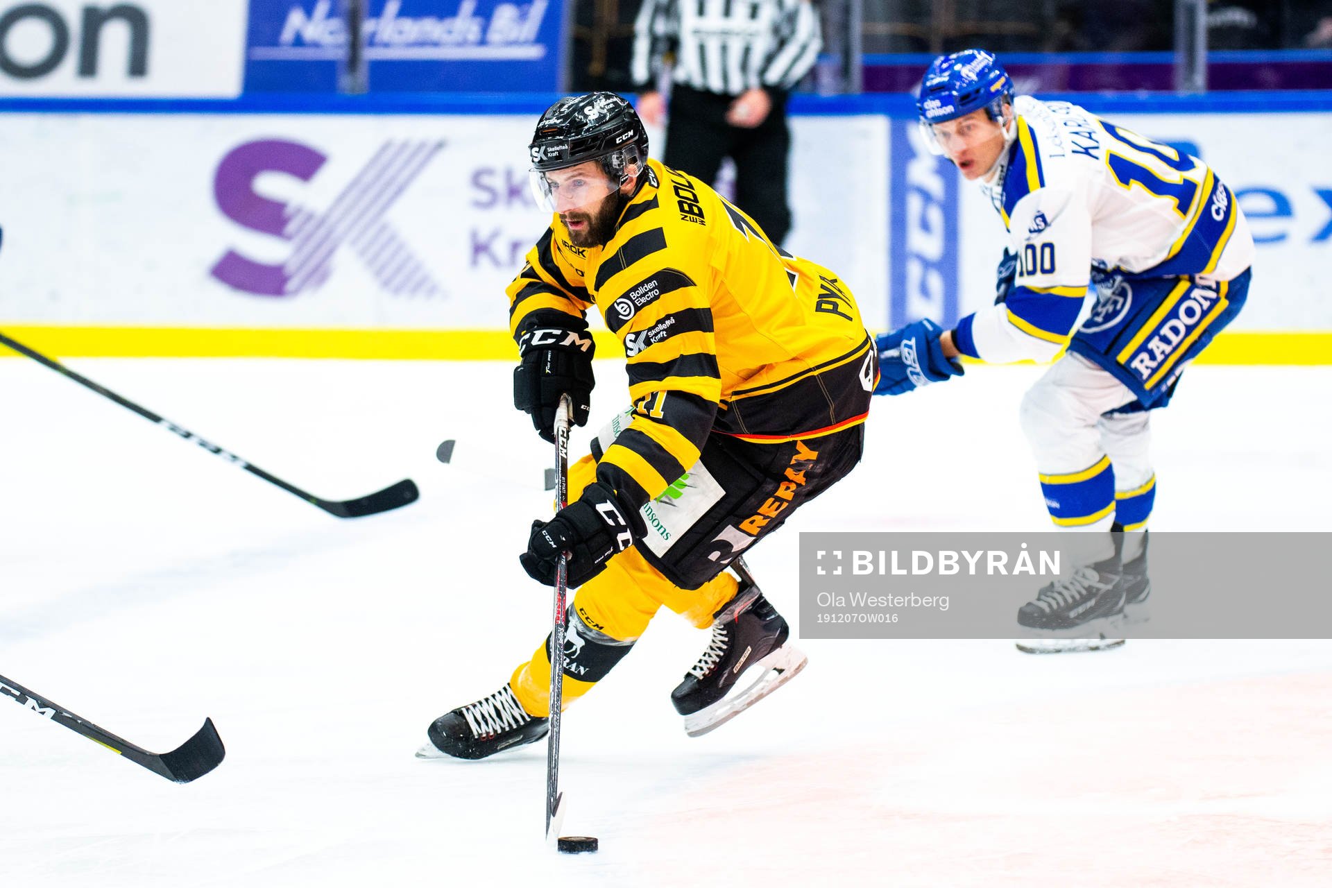Skellefteås Tom Pyatt och Leksands Martin Karlsson