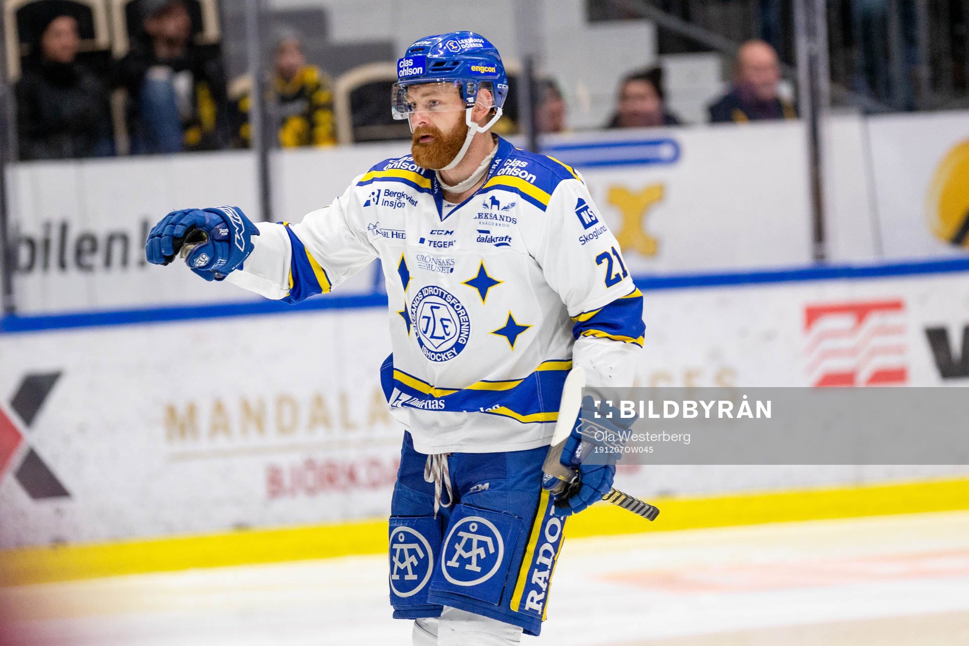 Leksands Mattias Ritola jublar