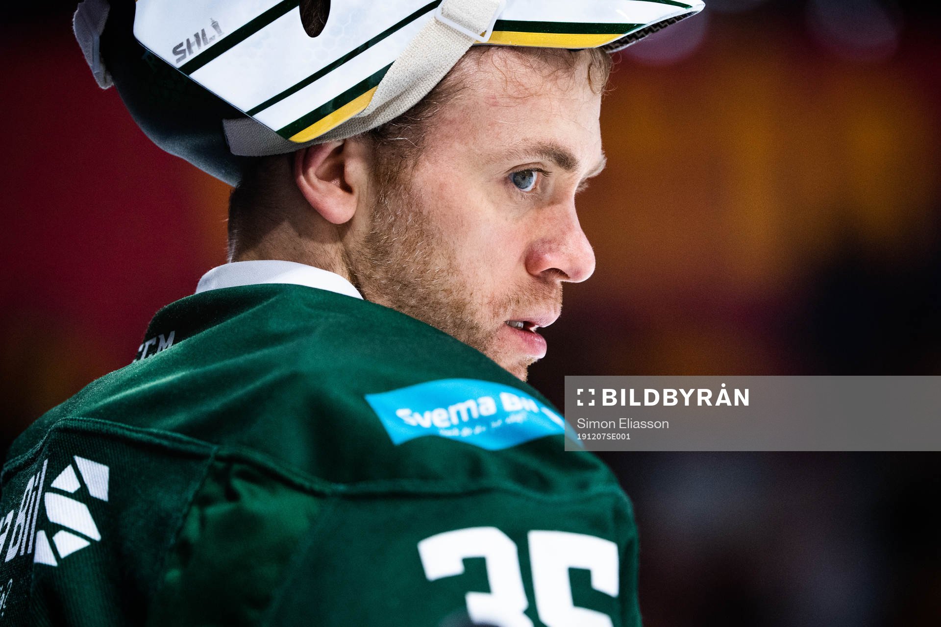 Färjestads målvakt Markus Svensson