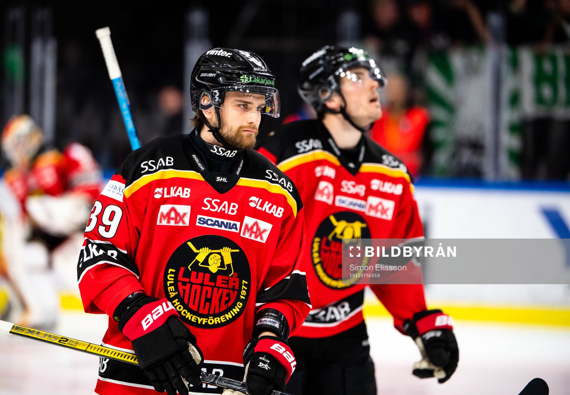 Luleås Pontus Själin deppar