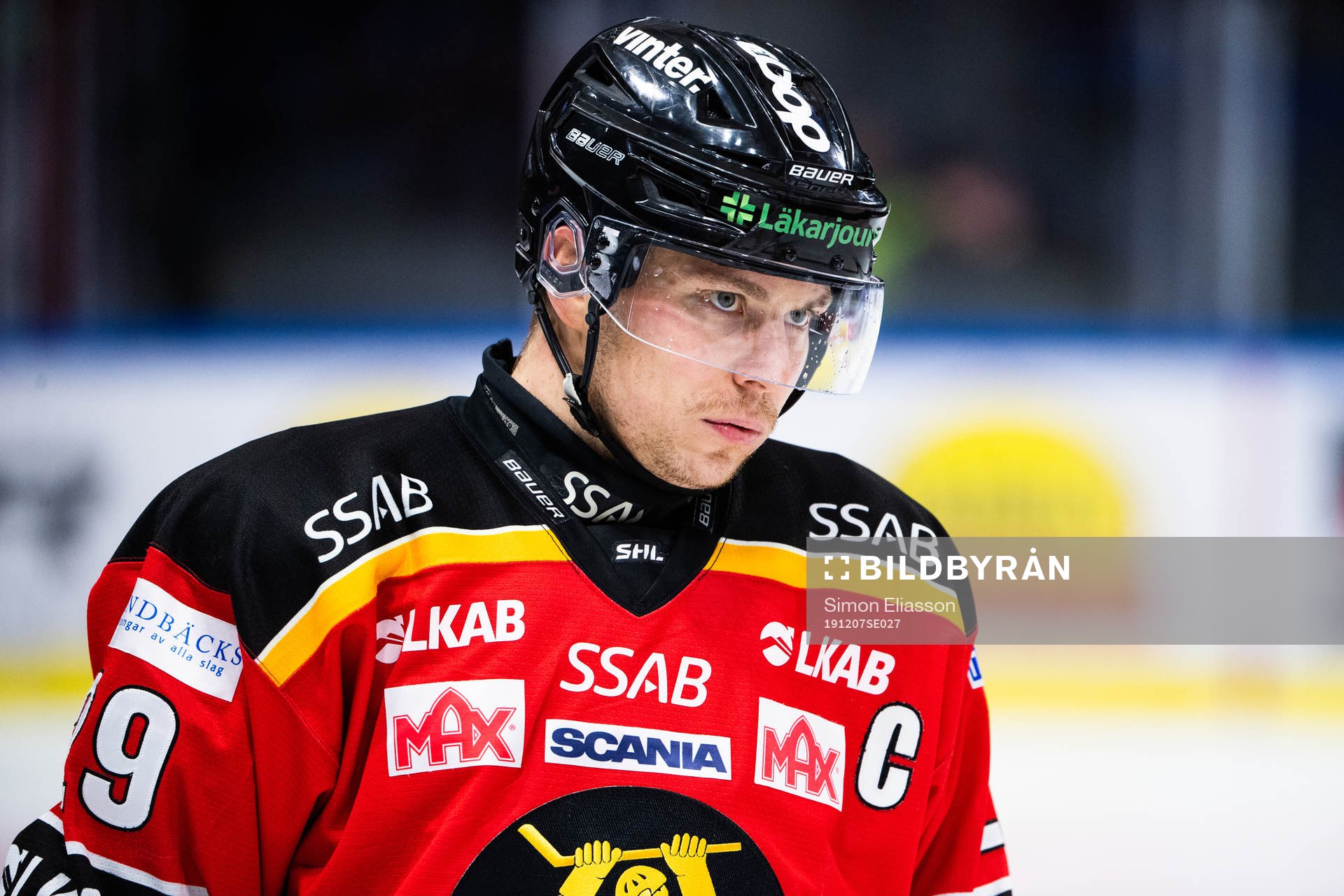 Luleås Erik Gustafsson deppar