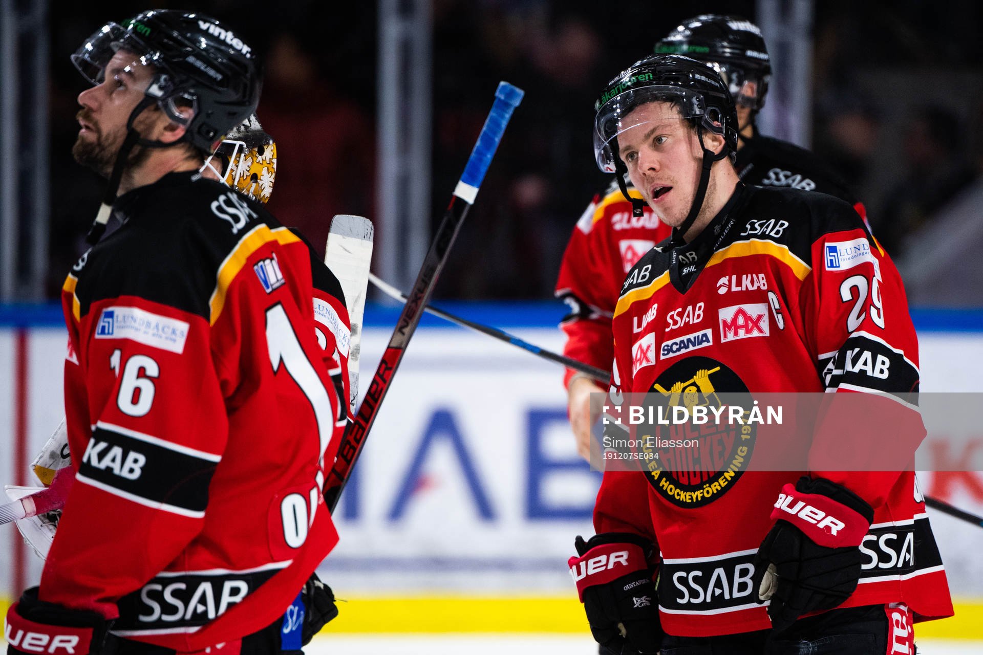 Luleås Erik Gustafsson deppar