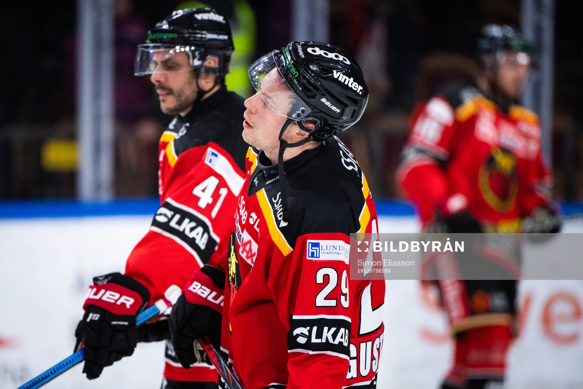 Luleås Erik Gustafsson deppar