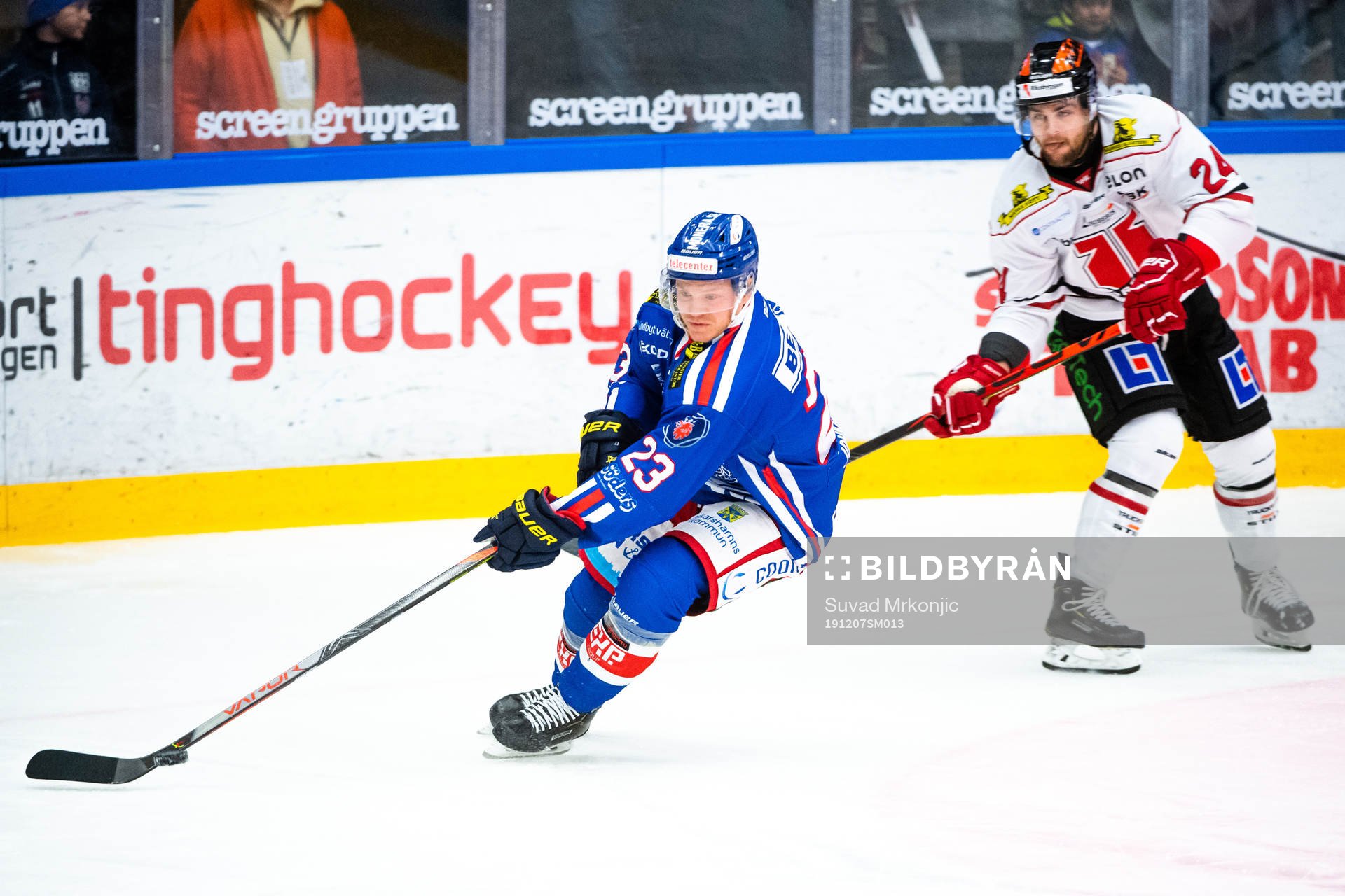 Oskarshamns Johan Johnsson och Örebros Aaron Irving