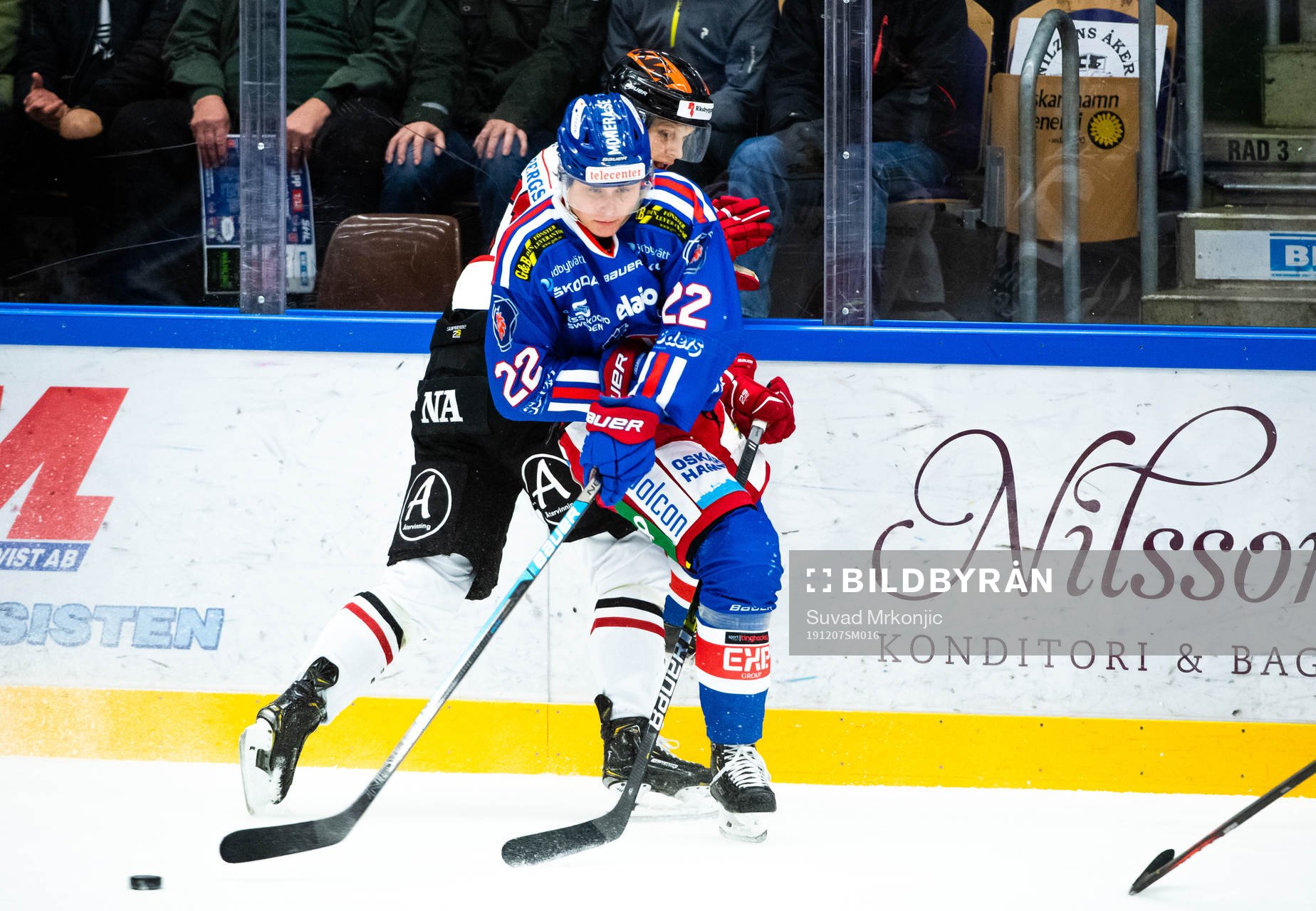 Oskarshamns John Dahlström och Örebros Kristian Näkyvä