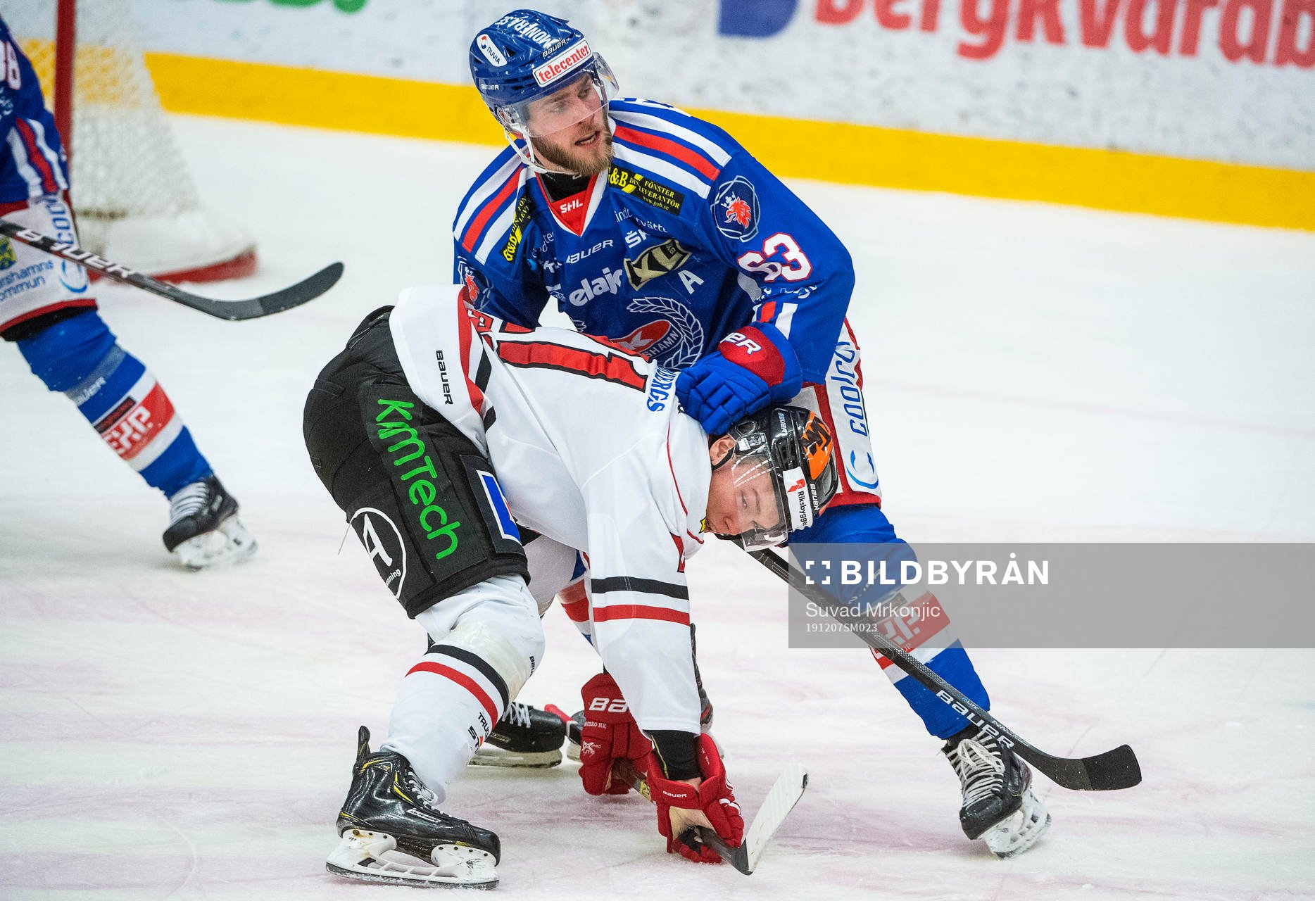 Oskarshamns Robin Söderqvist och Örebros Linus Öberg