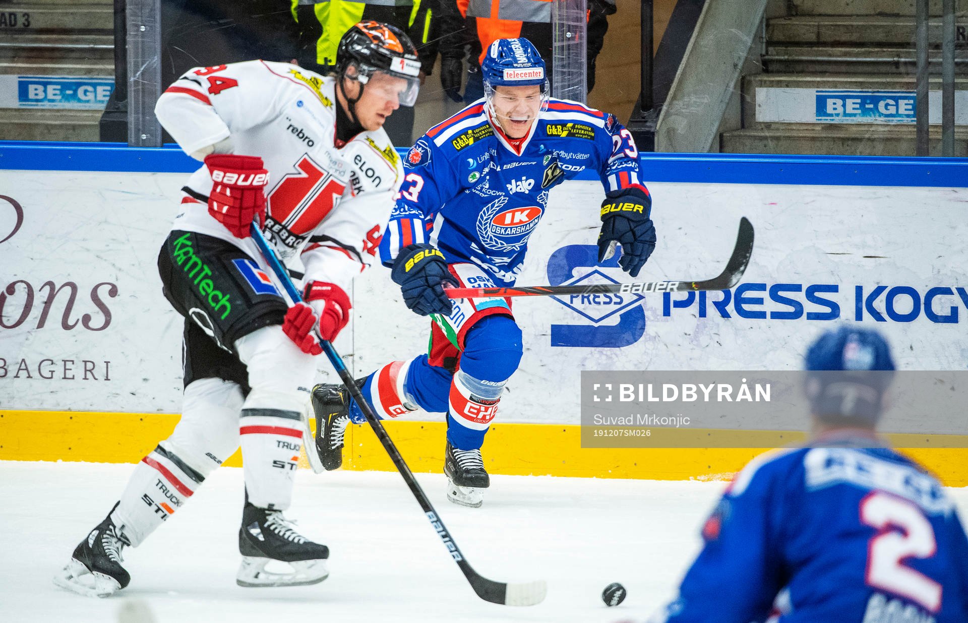 Oskarshamns Johan Johnsson och Örebros Ryan Stoa