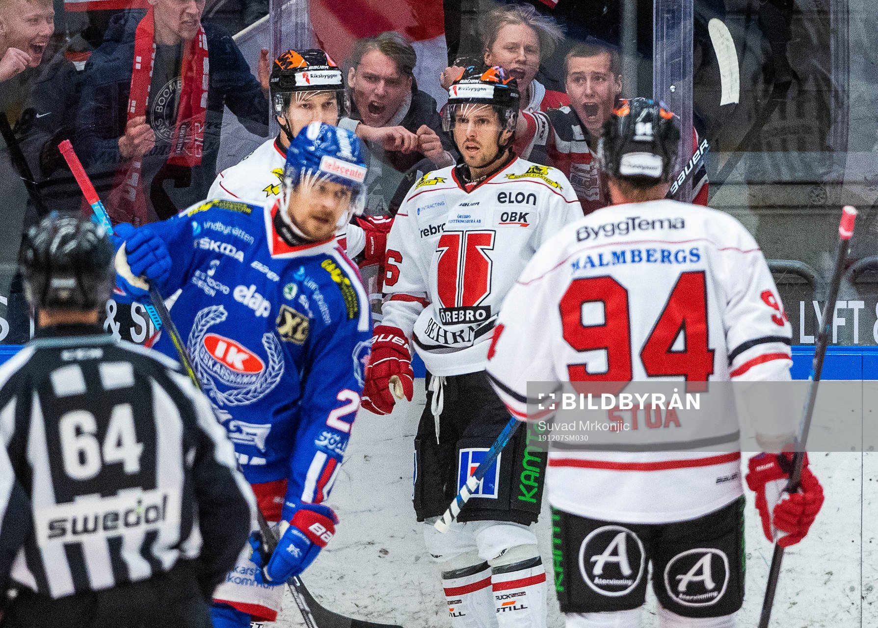 Örebros Mathias Bromé jublar