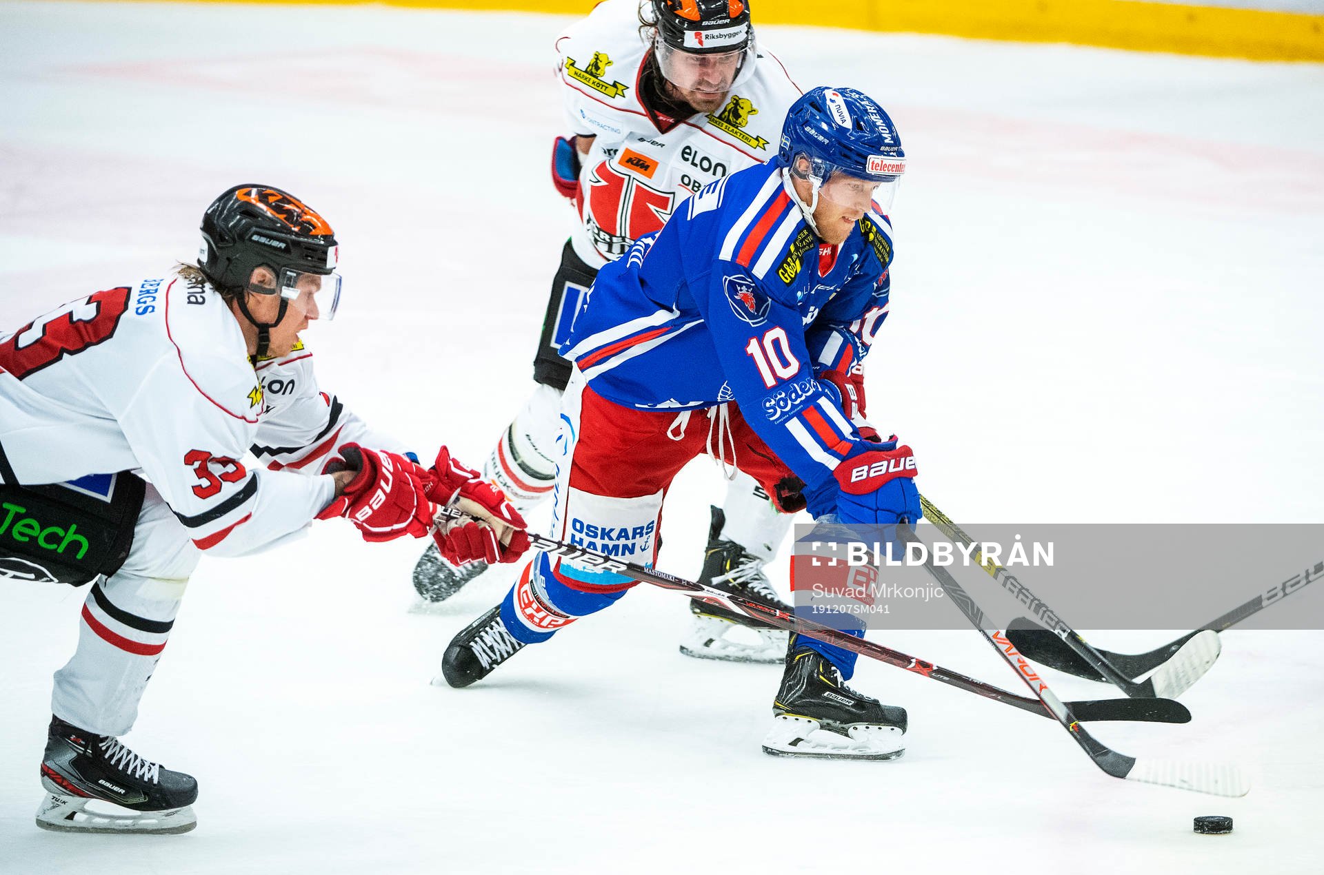 Oskarshamns Nicklas Heinerö och Örebros Christopher