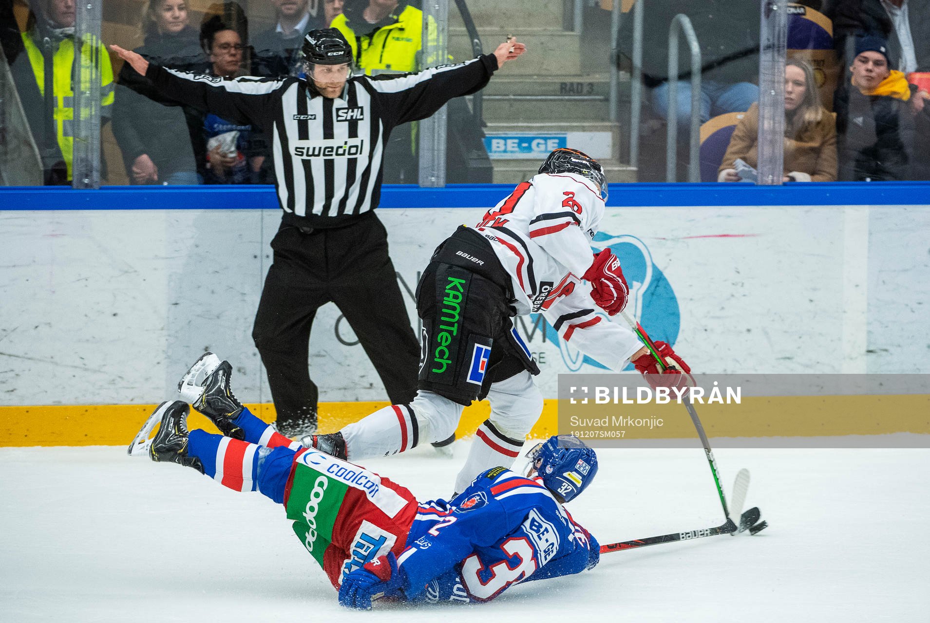 Oskarshamns Markus Modigs och Örebros Marcus Weinstock