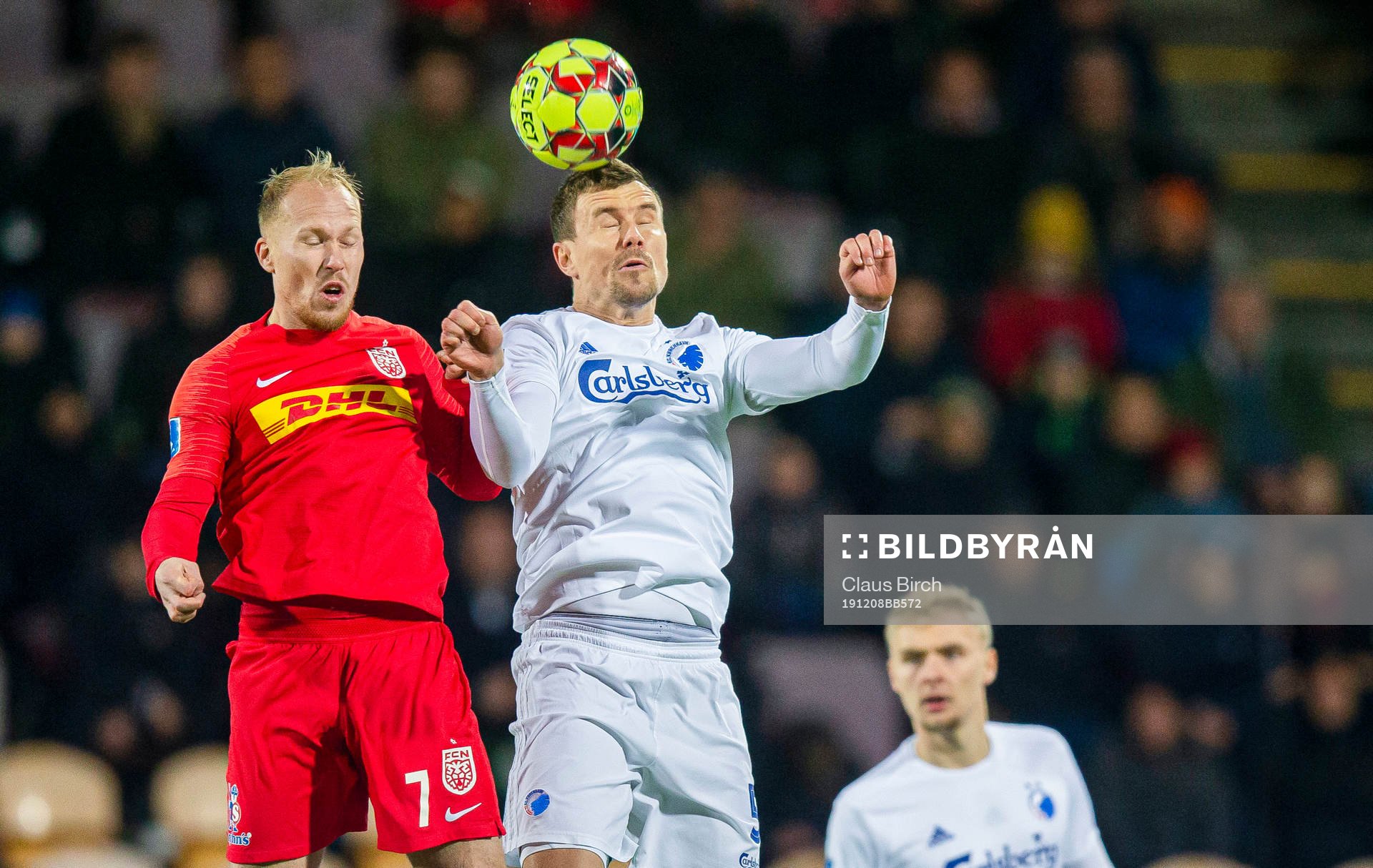 Mikkel Rygaard (7), FC Nordsjælland and Andreas Bjelland