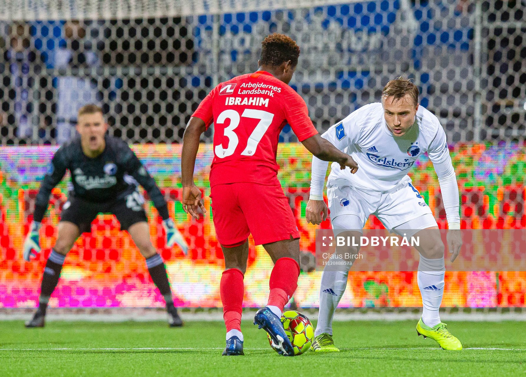 Ibrahim Sadiq (37), FC Nordsjælland and Pierre Bengtsson