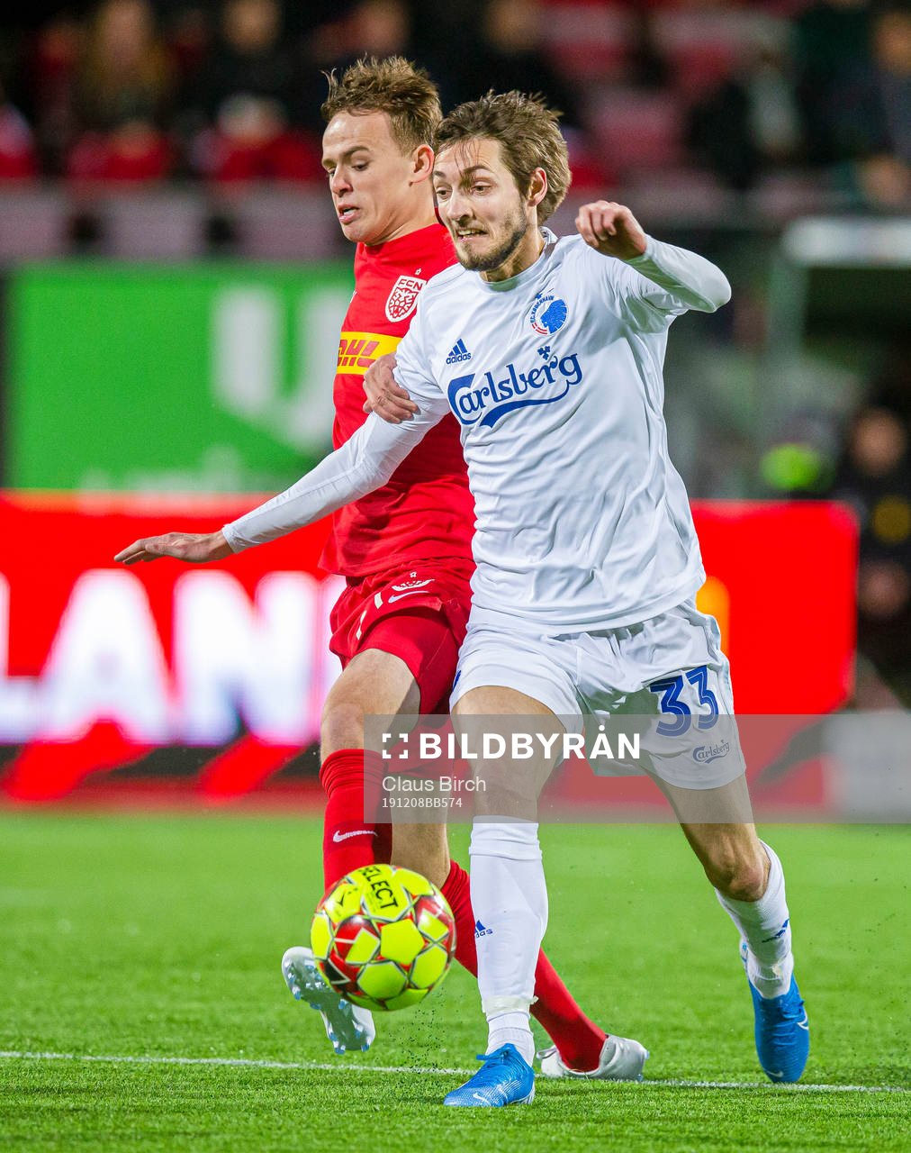 Mikkel Damsgaard (27), FC Nordsjælland and Rasmus Falk