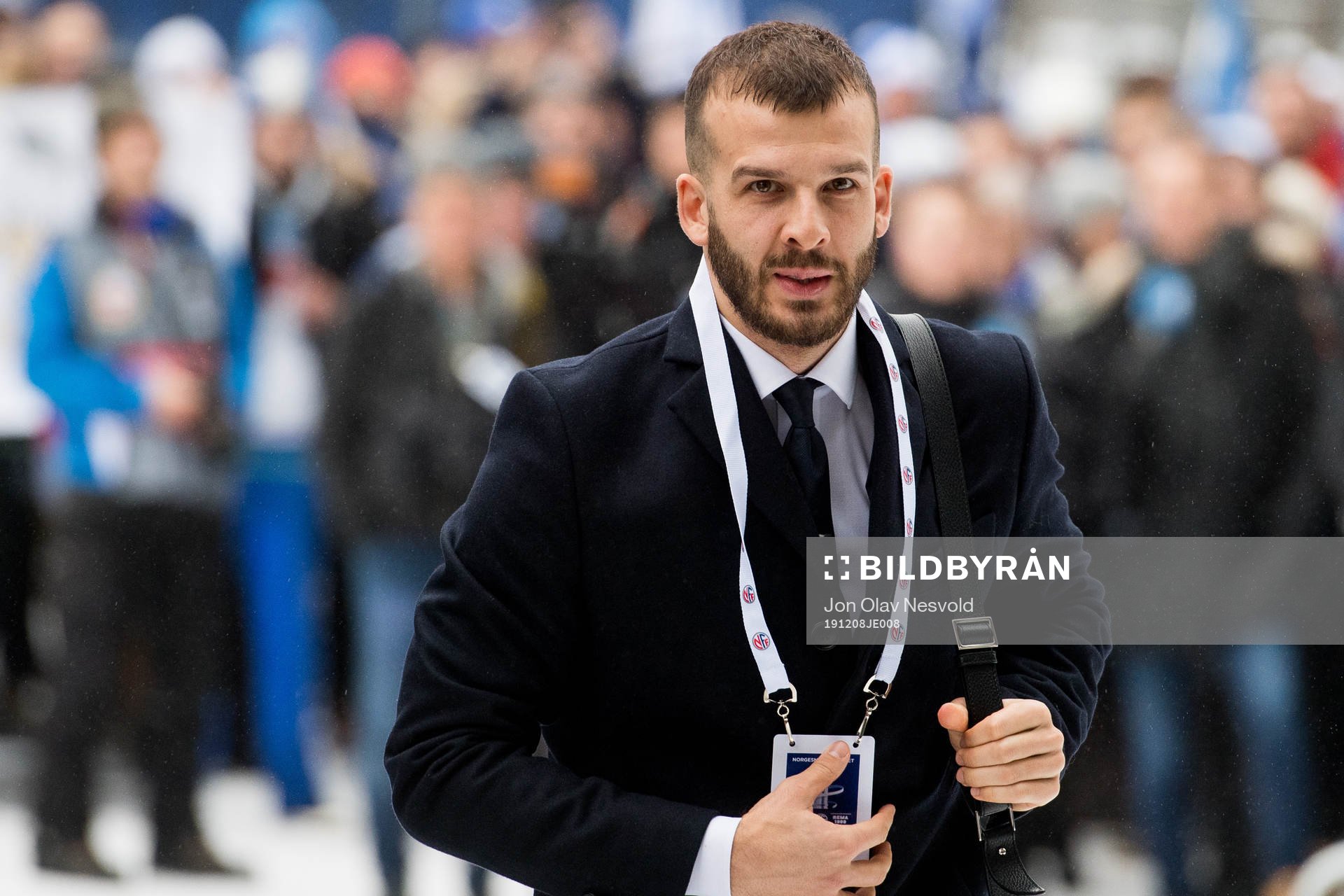 Zlatko Tripic of Viking arrives