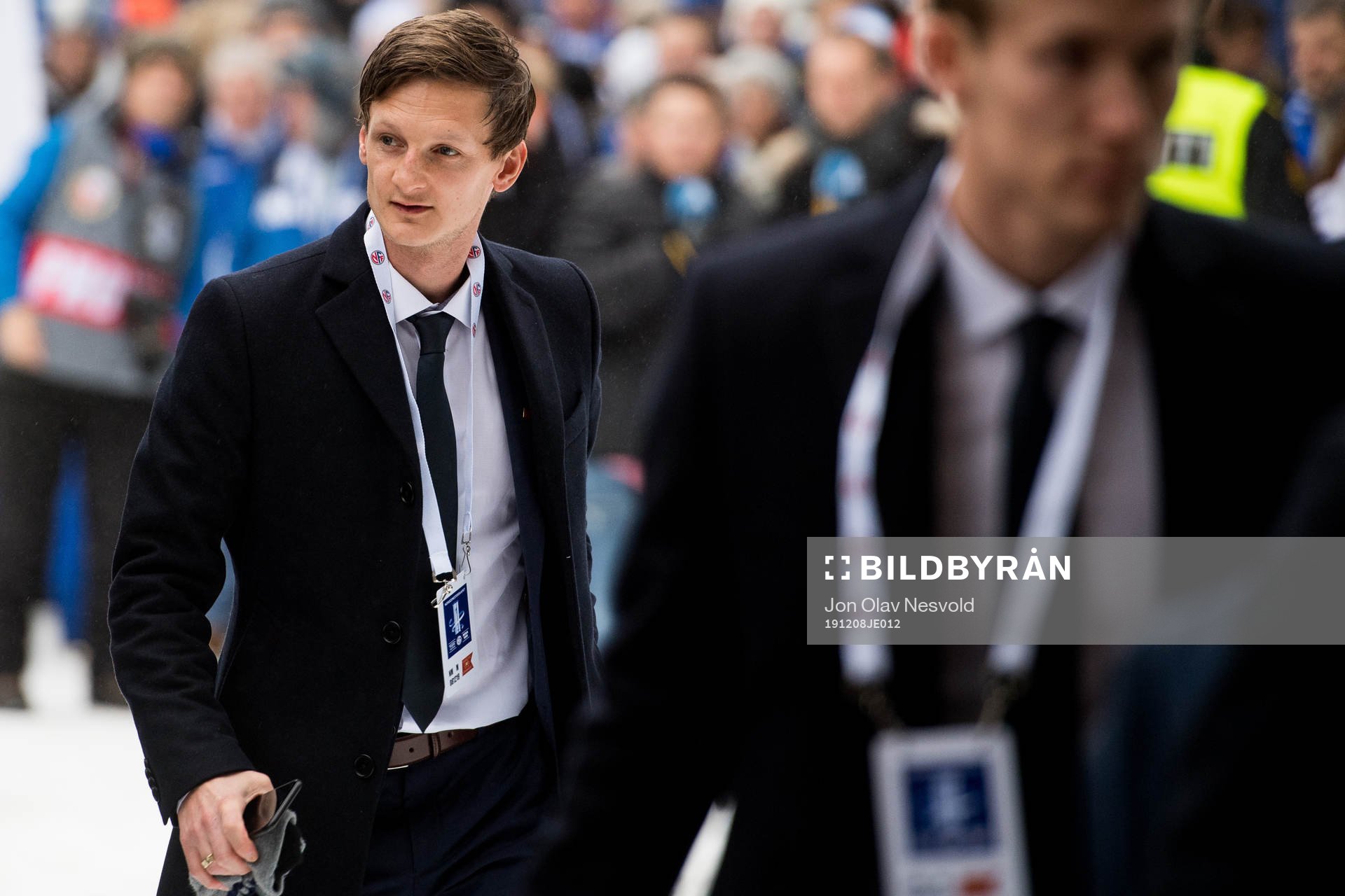 André Danielsen of Viking arrives