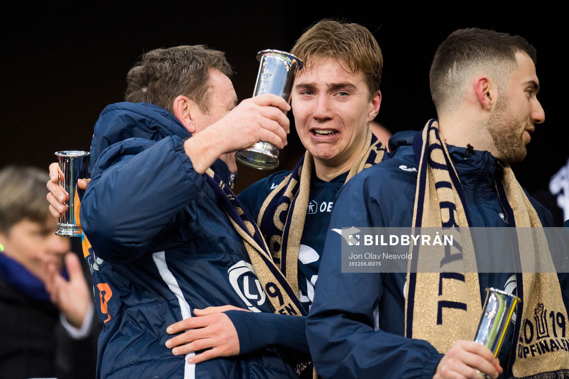 Bjarne Berntsen, head coach of Viking, and Kristian
