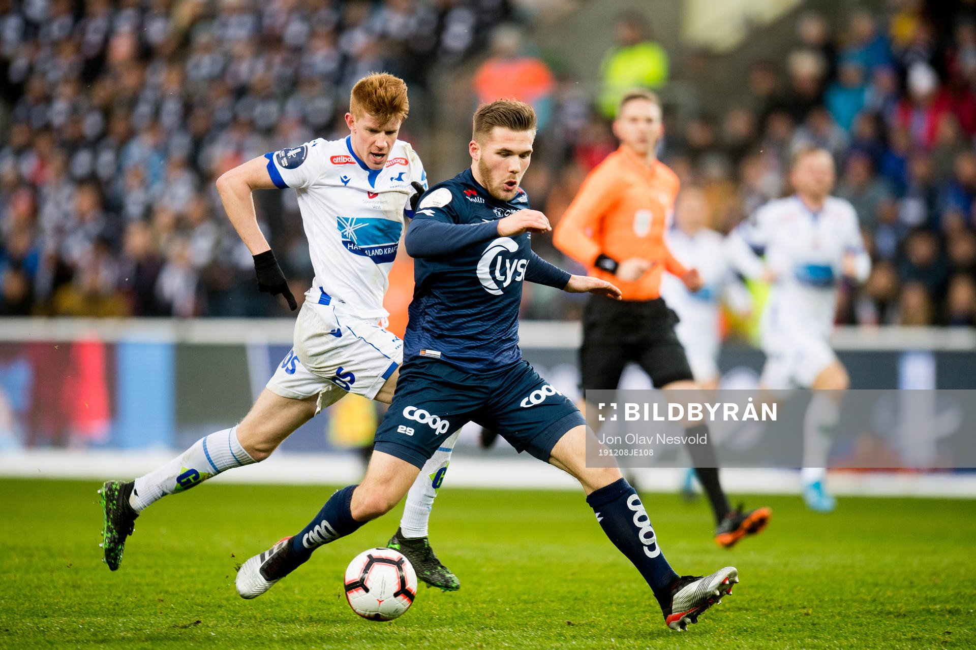 Benjamin Källman of Viking during the cup final between Haugesund and Viking on December 8, 2019 in Oslo.