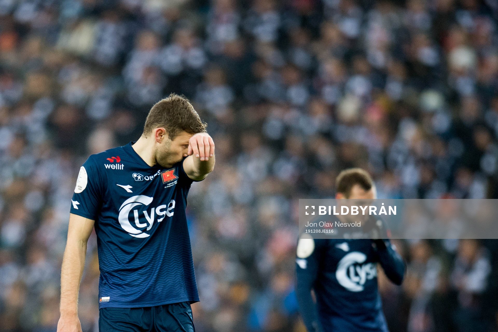 Runar Ullaland Hove of Viking looks dejected