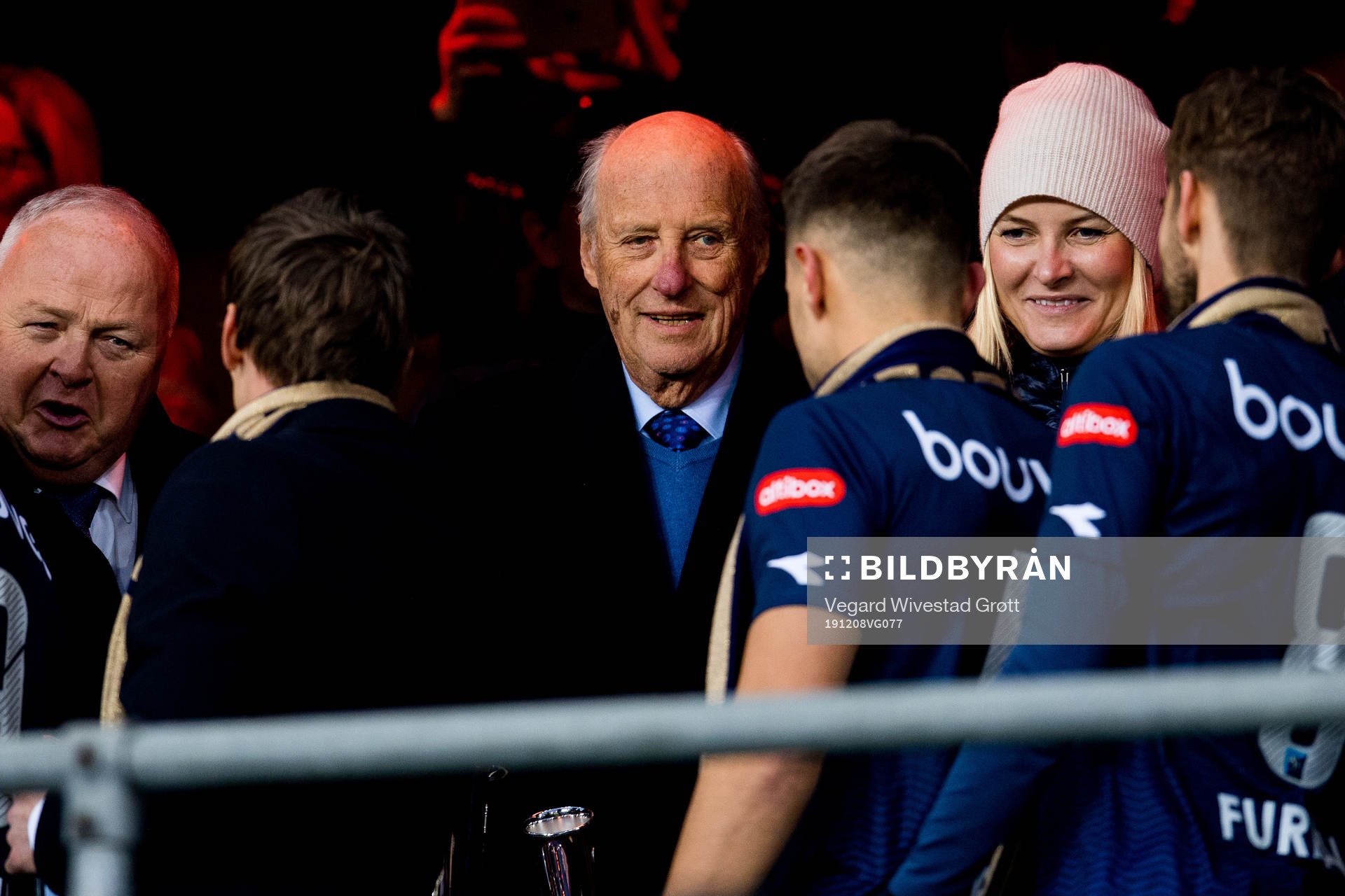 King Harald V and Crown Princess Mette-Marit of Norway