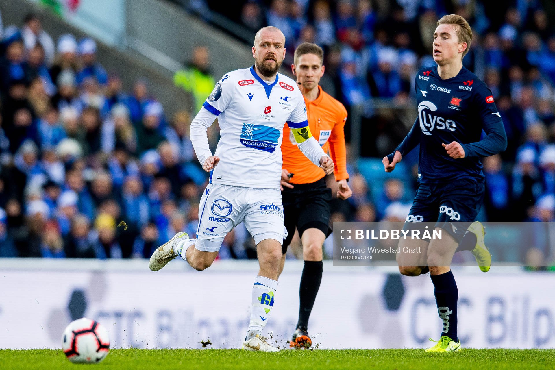 Christian Grindheim of Haugesund and Kristian Thorstvedt of