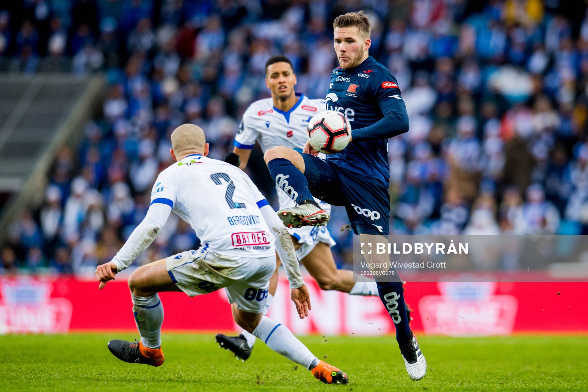 Benjamin Källman of Viking during the cup final between Haugesund and Viking on December 8, 2019 in Oslo.
