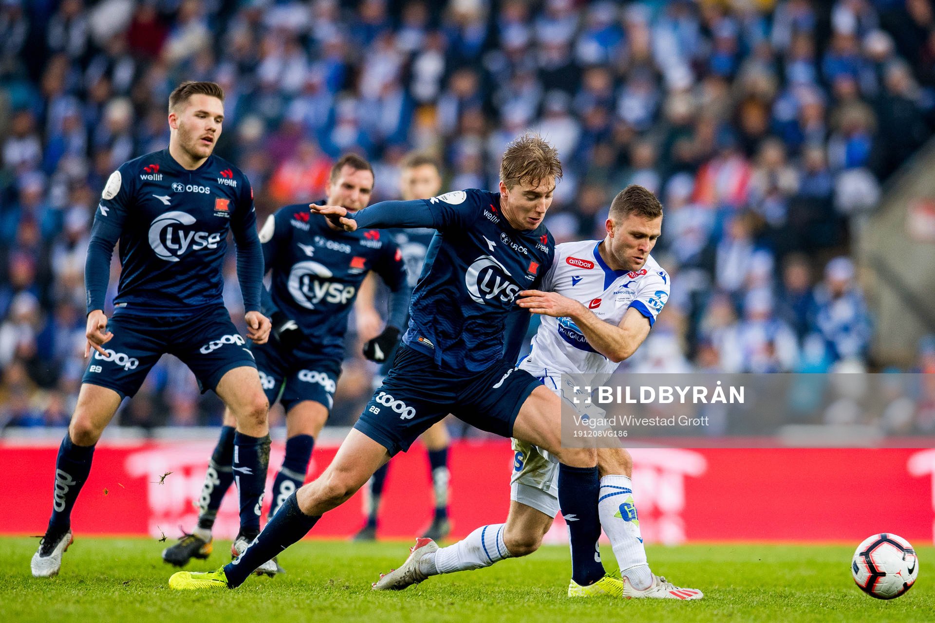 Kristian Thorstvedt of Viking and Sondre Tronstad of