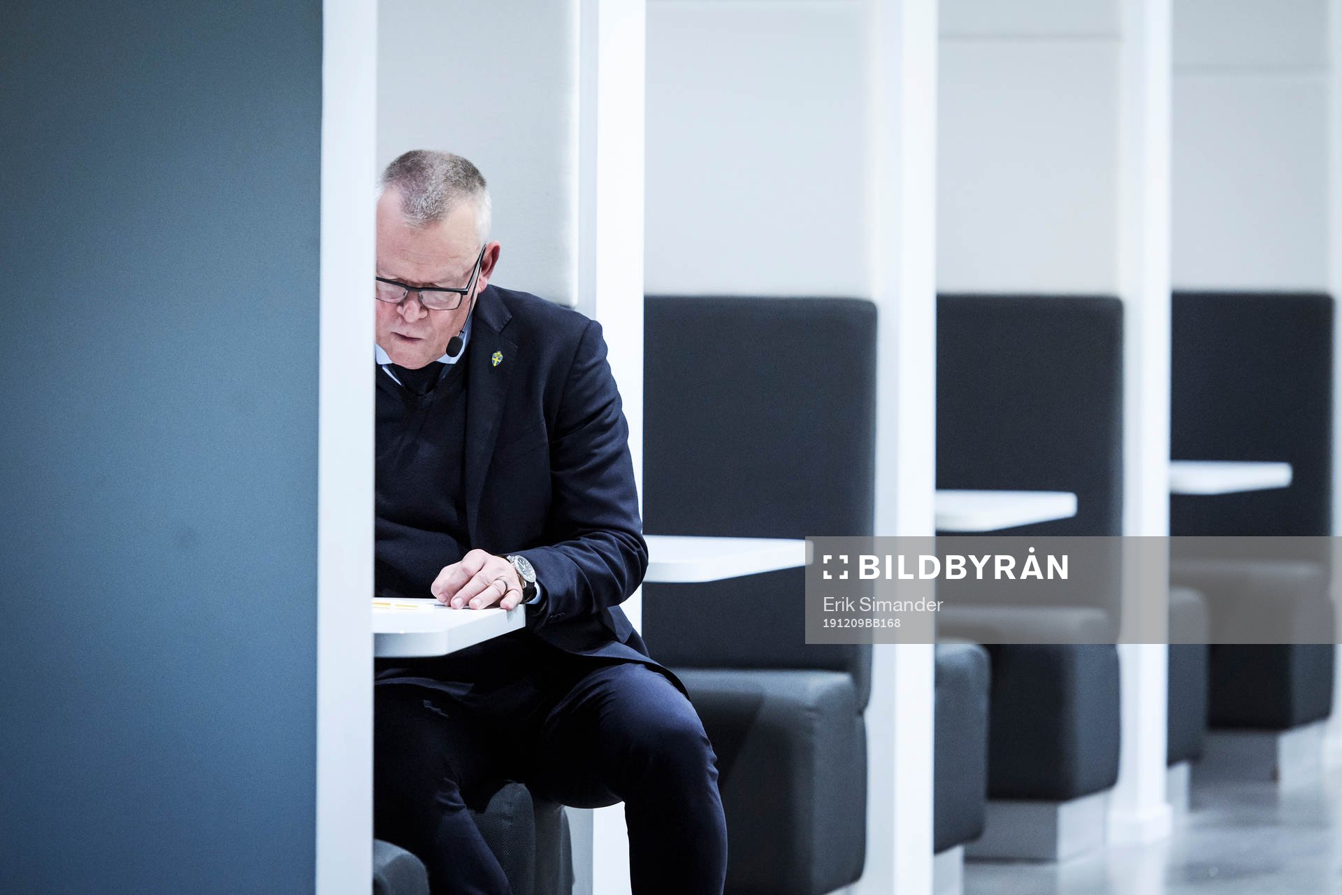 Head coach Janne Andersson of the Swedish national football